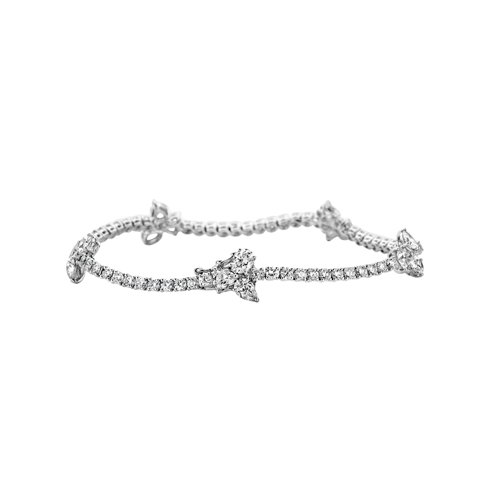Schaap en Citroen Diamonds armband witgoud met diamant - #1 Schaap en Citroen Diamonds armband witgoud met diamant - #1