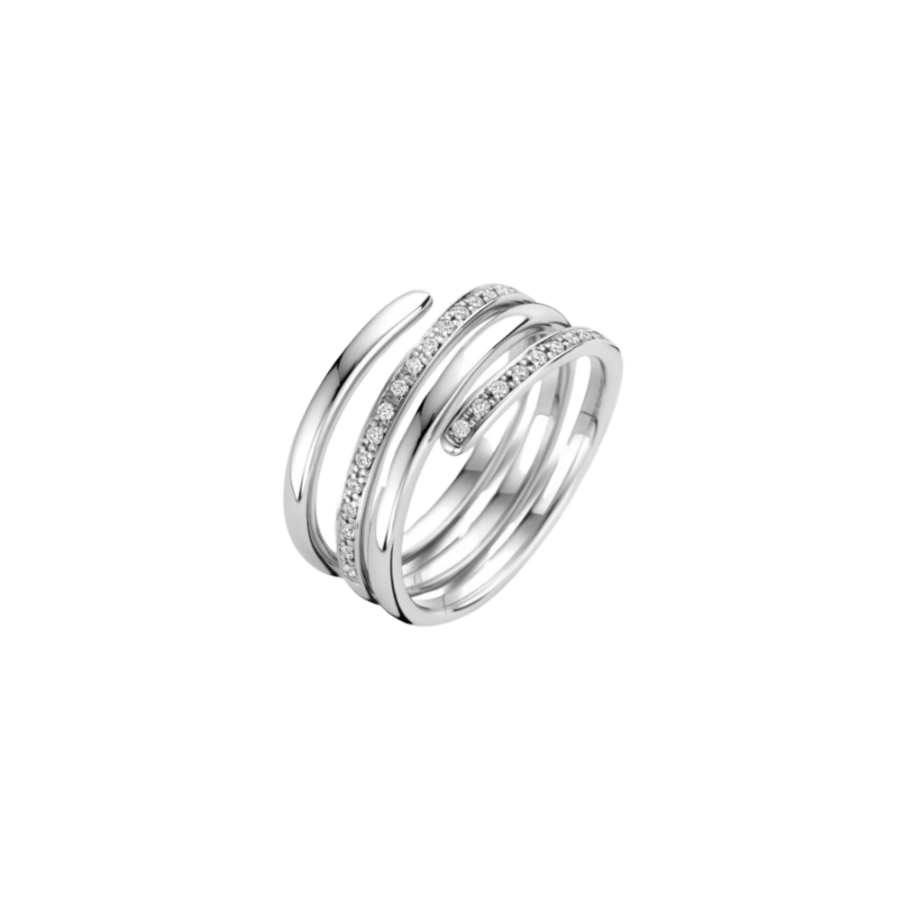 Schaap en Citroen Diamonds ring witgoud met diamant - #1 Schaap en Citroen Diamonds ring witgoud met diamant - #1
