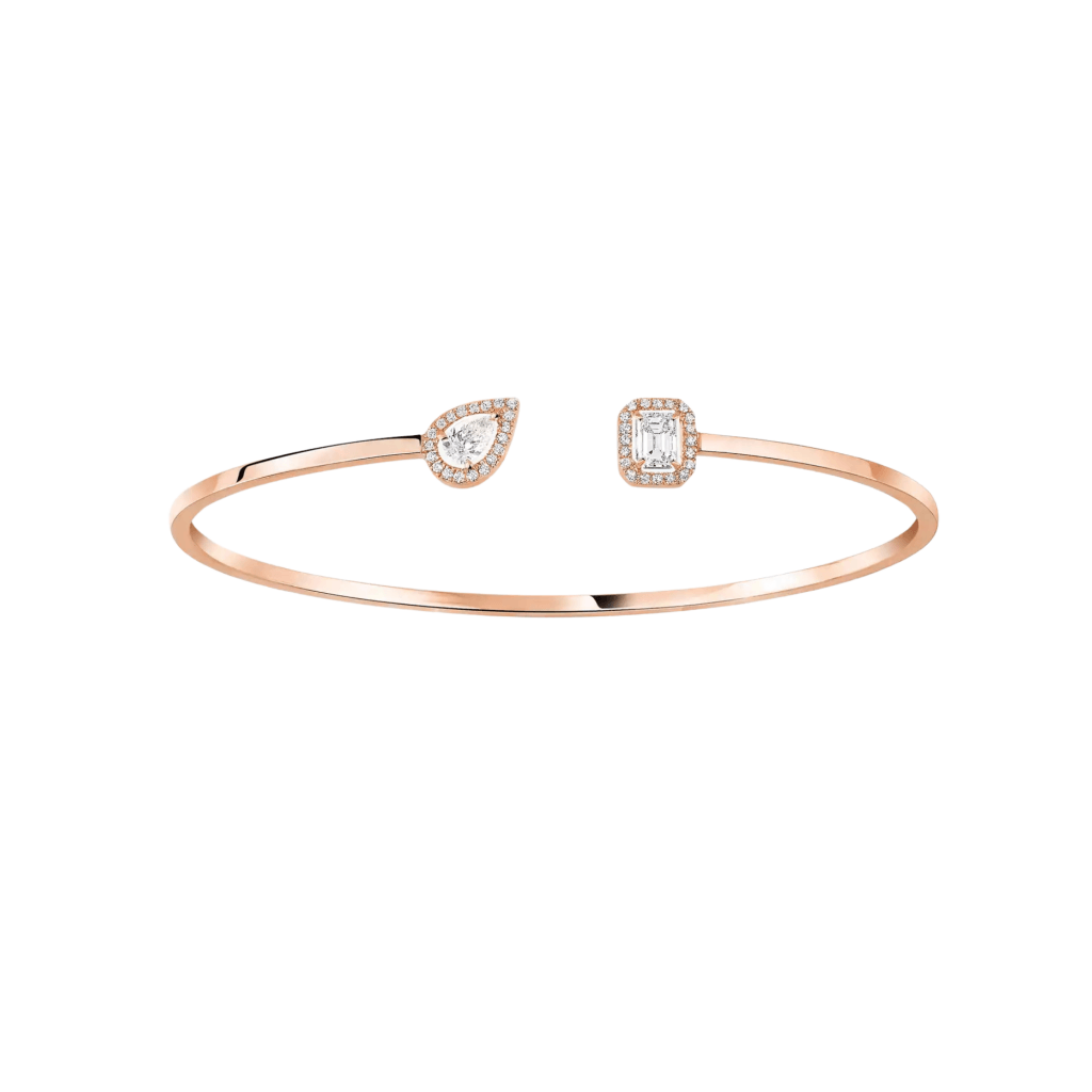 Messika My Twin Toi And Moi armband roodgoud met diamant - 7222-PG - #1 Messika My Twin Toi And Moi armband roodgoud met diamant - 7222-PG - #1