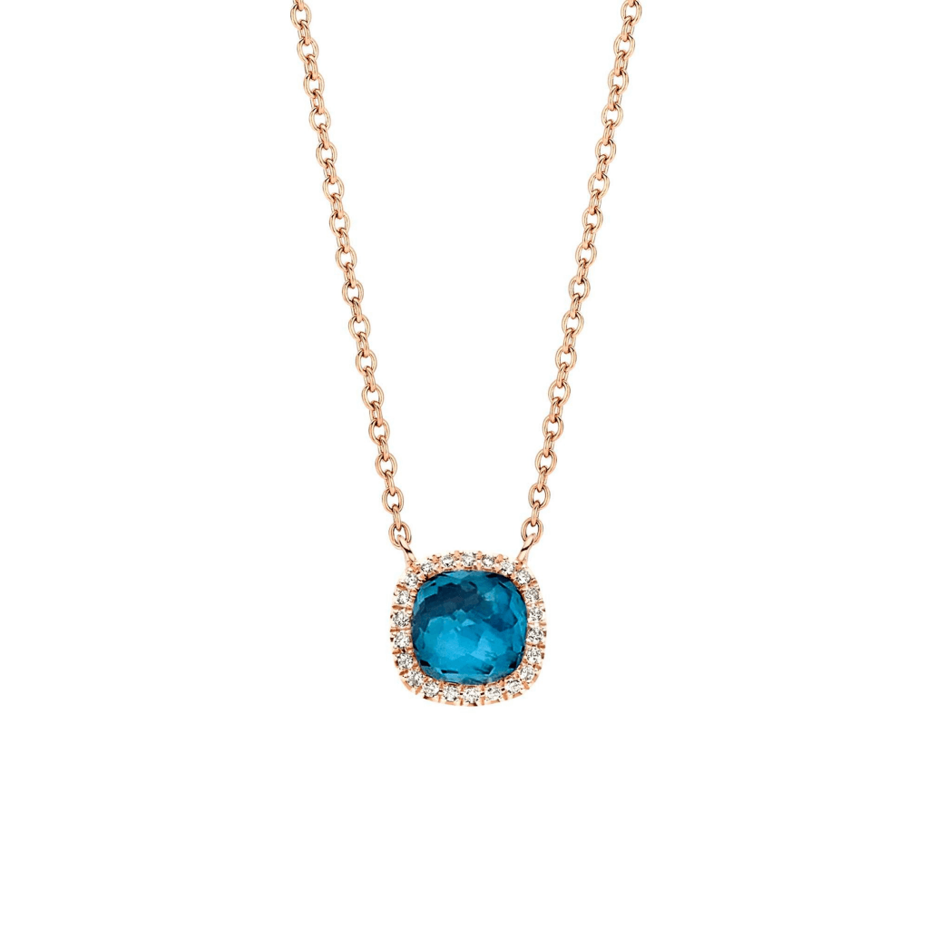 Tirisi Jewelry Milano Sweeties collier roodgoud met diamant - TP9152SBHP - #3 Tirisi Jewelry Milano Sweeties collier roodgoud met diamant - TP9152SBHP - #3