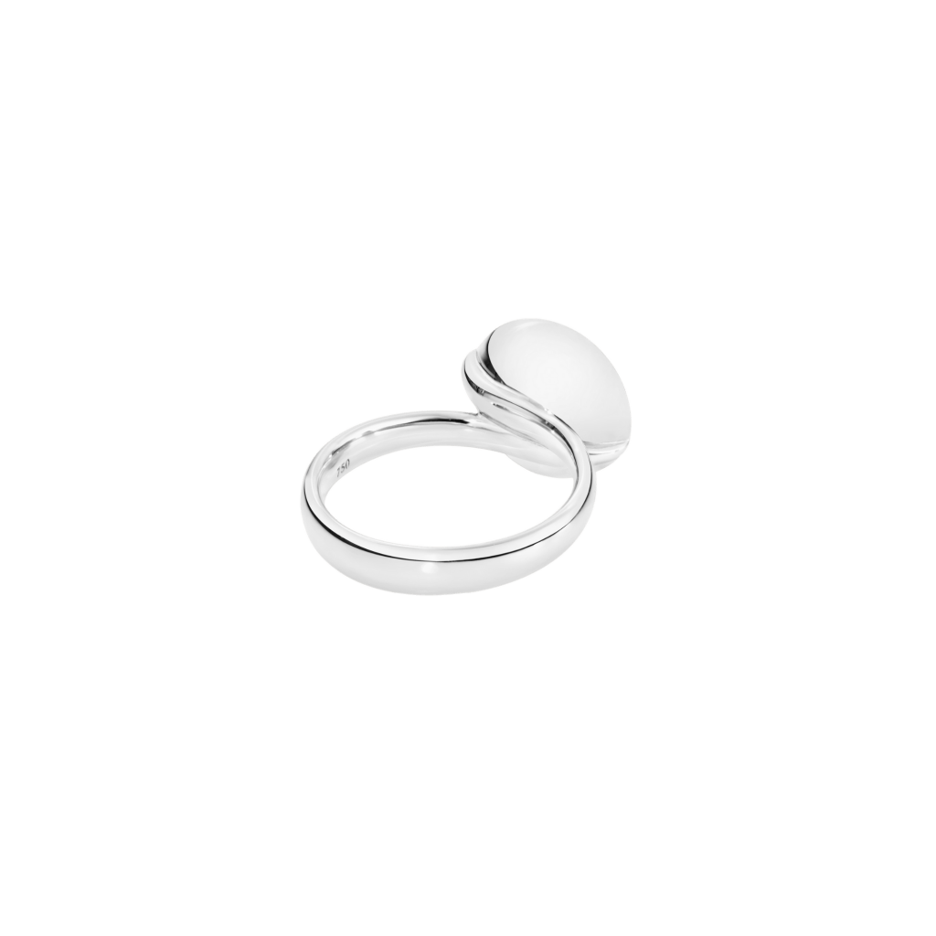 Tamara Comolli Bouton ring witgoud - R-BOU-l-p-wg - #4 Tamara Comolli Bouton ring witgoud - R-BOU-l-p-wg - #4