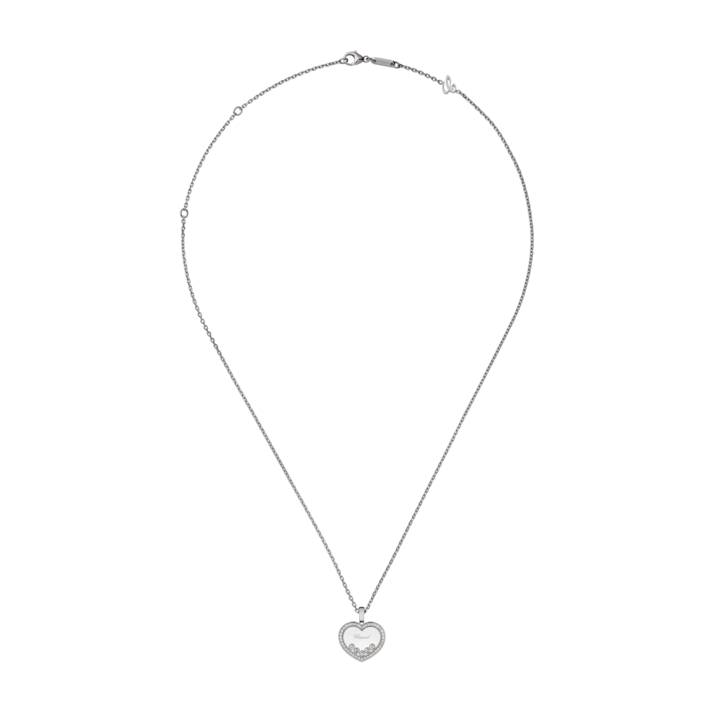 Chopard Happy Diamonds Icons Heart collier witgoud met diamant - 79A038-1201 - #5 Chopard Happy Diamonds Icons Heart collier witgoud met diamant - 79A038-1201 - #5