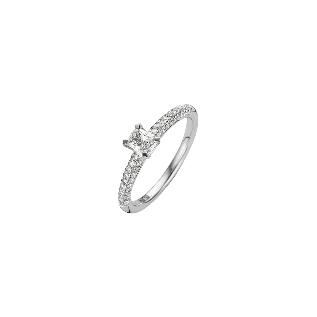 Schaap en Citroen Diamonds ring witgoud met diamant - #2 Schaap en Citroen Diamonds ring witgoud met diamant - #2