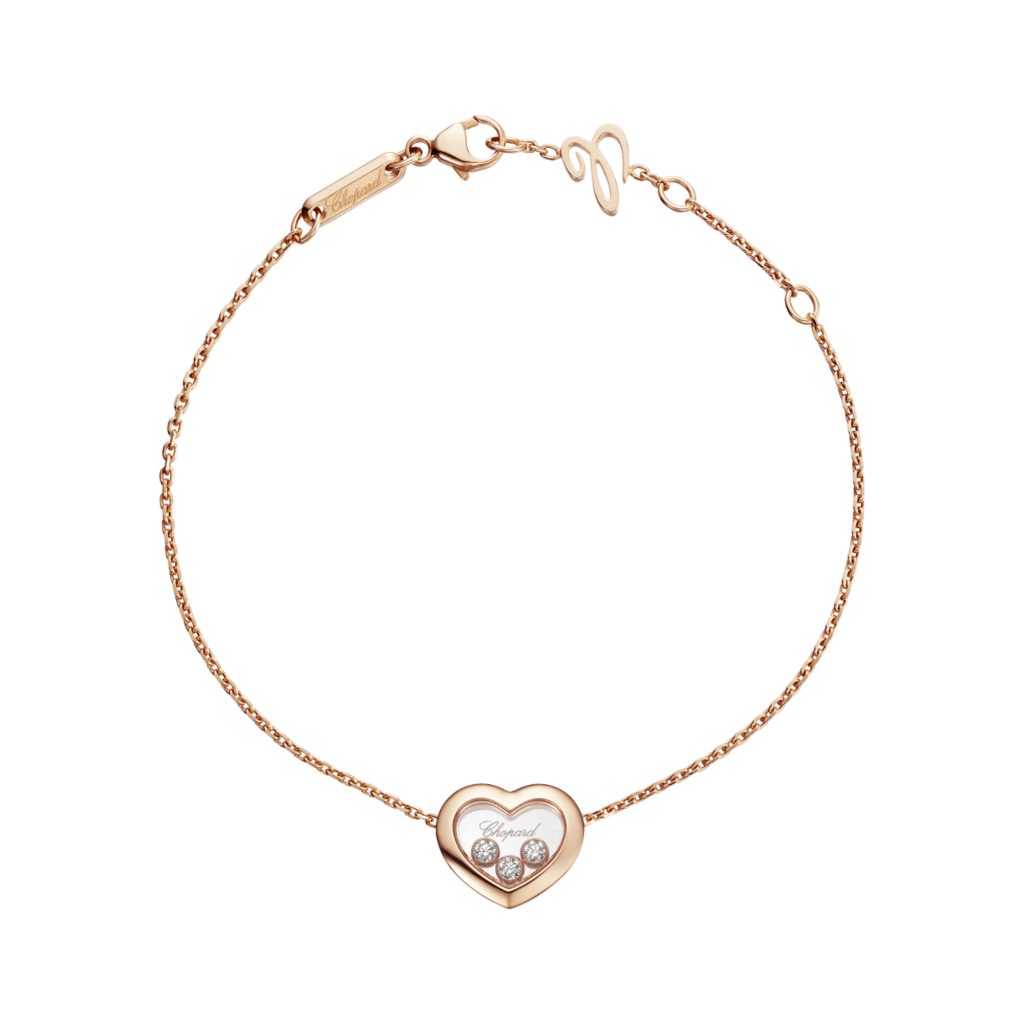 Chopard Happy Diamonds Icons Heart armband roodgoud met diamant - 85A611-5001 - #1 Chopard Happy Diamonds Icons Heart armband roodgoud met diamant - 85A611-5001 - #1