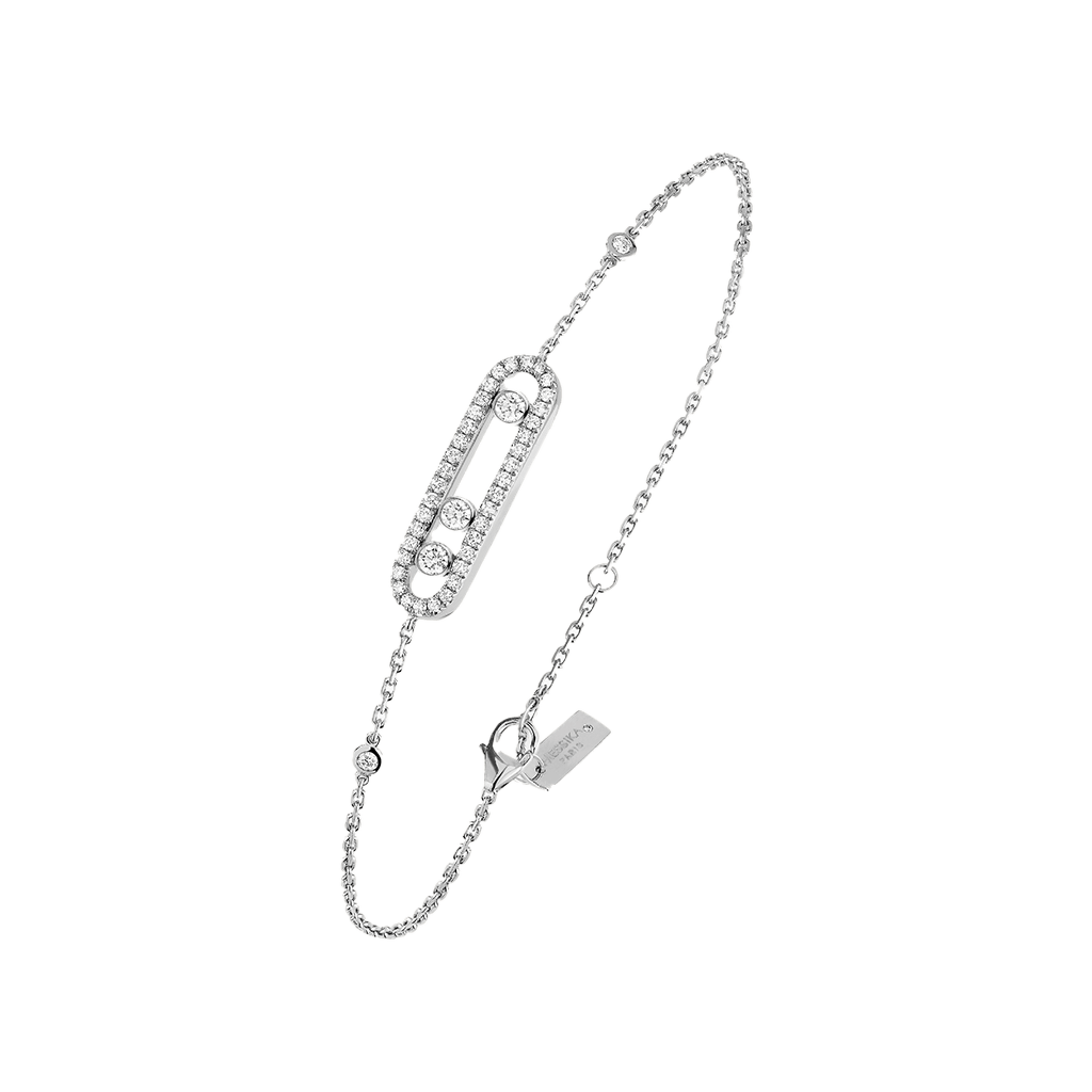 Messika Move Classique Small Model armband witgoud met diamant - 4325-WG - #2 Messika Move Classique Small Model armband witgoud met diamant - 4325-WG - #2