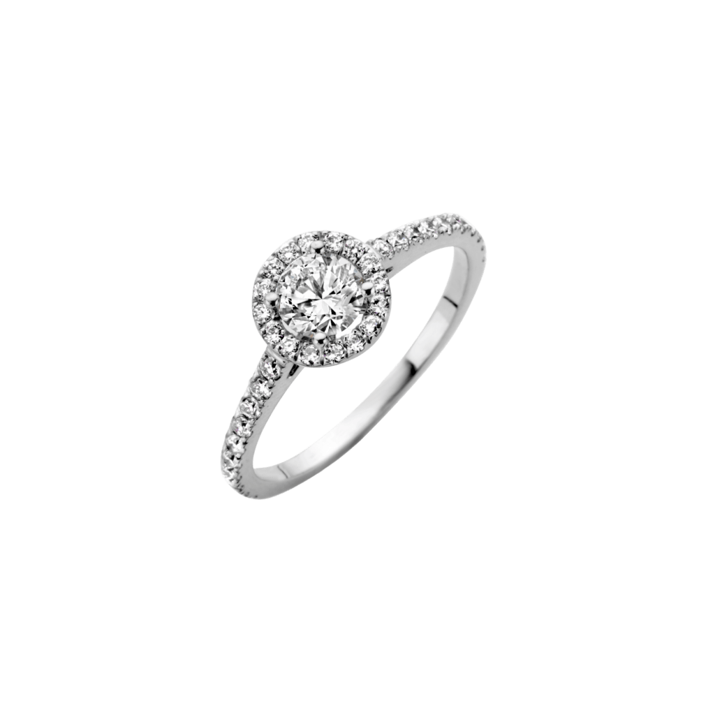 Schaap en Citroen Diamonds ring witgoud met diamant - #1 Schaap en Citroen Diamonds ring witgoud met diamant - #1