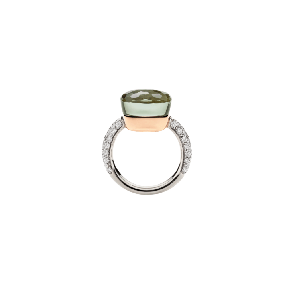 Pomellato Nudo Diamonds ring roodgoud met diamant - PAB4010 O6000 DB0PA - #3 Pomellato Nudo Diamonds ring roodgoud met diamant - PAB4010 O6000 DB0PA - #3