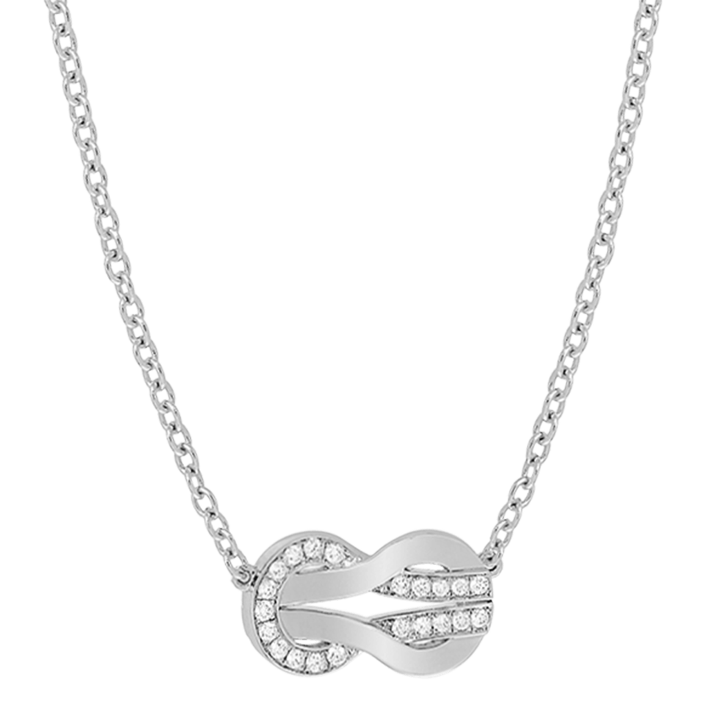Fred Chance Infinie collier witgoud met diamant - 7B0222-000 - #4 Fred Chance Infinie collier witgoud met diamant - 7B0222-000 - #4