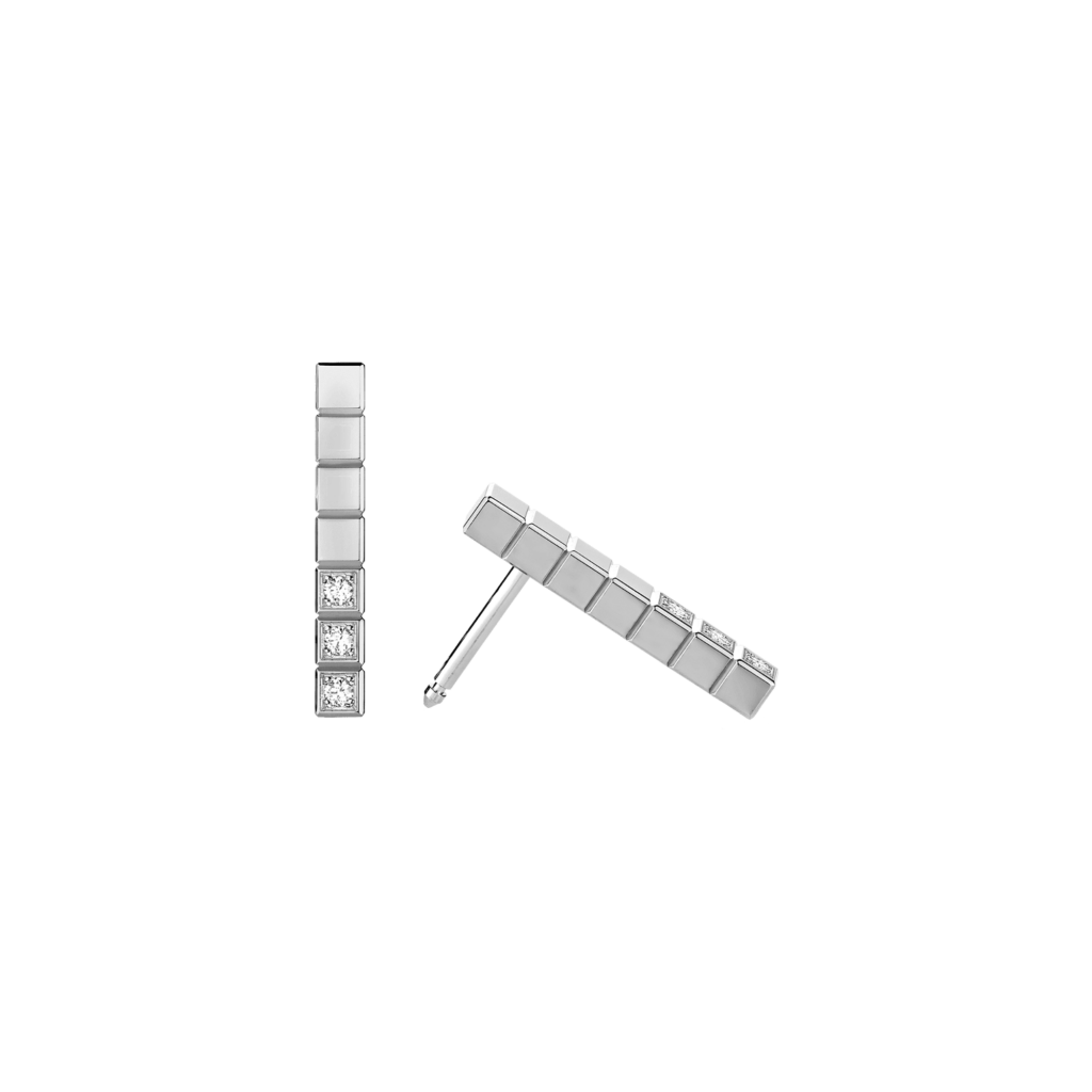 Chopard Ice Cube Mini oorsieraad witgoud met diamant - 837702-1002 - #4 Chopard Ice Cube Mini oorsieraad witgoud met diamant - 837702-1002 - #4