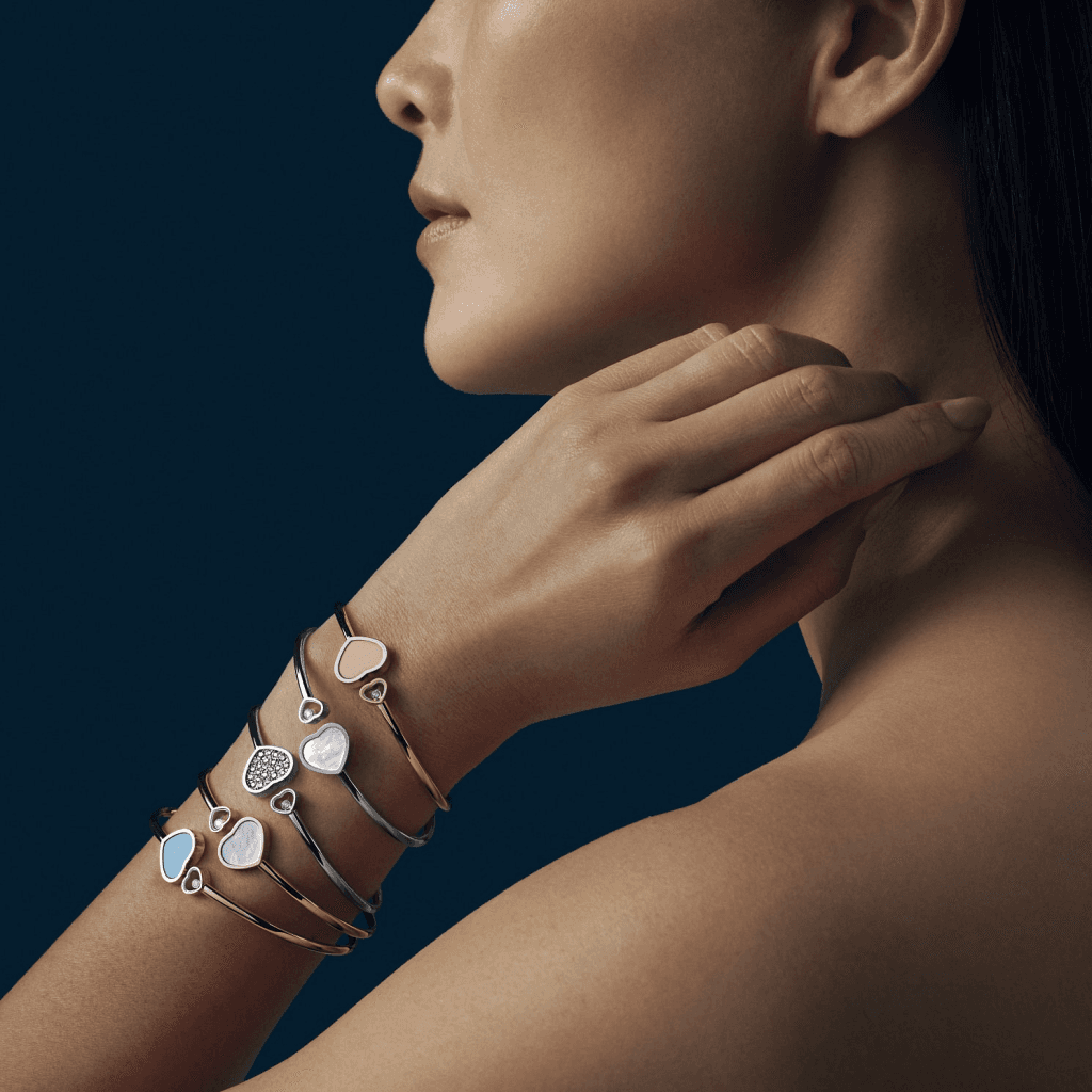 Chopard Happy Diamonds Happy Hearts armband roodgoud met diamant - 857482-5303 - #7 Chopard Happy Diamonds Happy Hearts armband roodgoud met diamant - 857482-5303 - #7