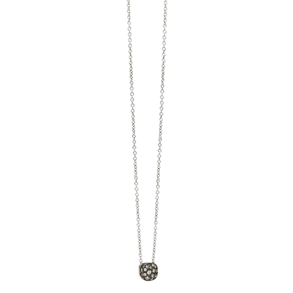 Pomellato Nudo collier roodgoud met diamant - PCB6012 O6000 DBR00 - #1 Pomellato Nudo collier roodgoud met diamant - PCB6012 O6000 DBR00 - #1