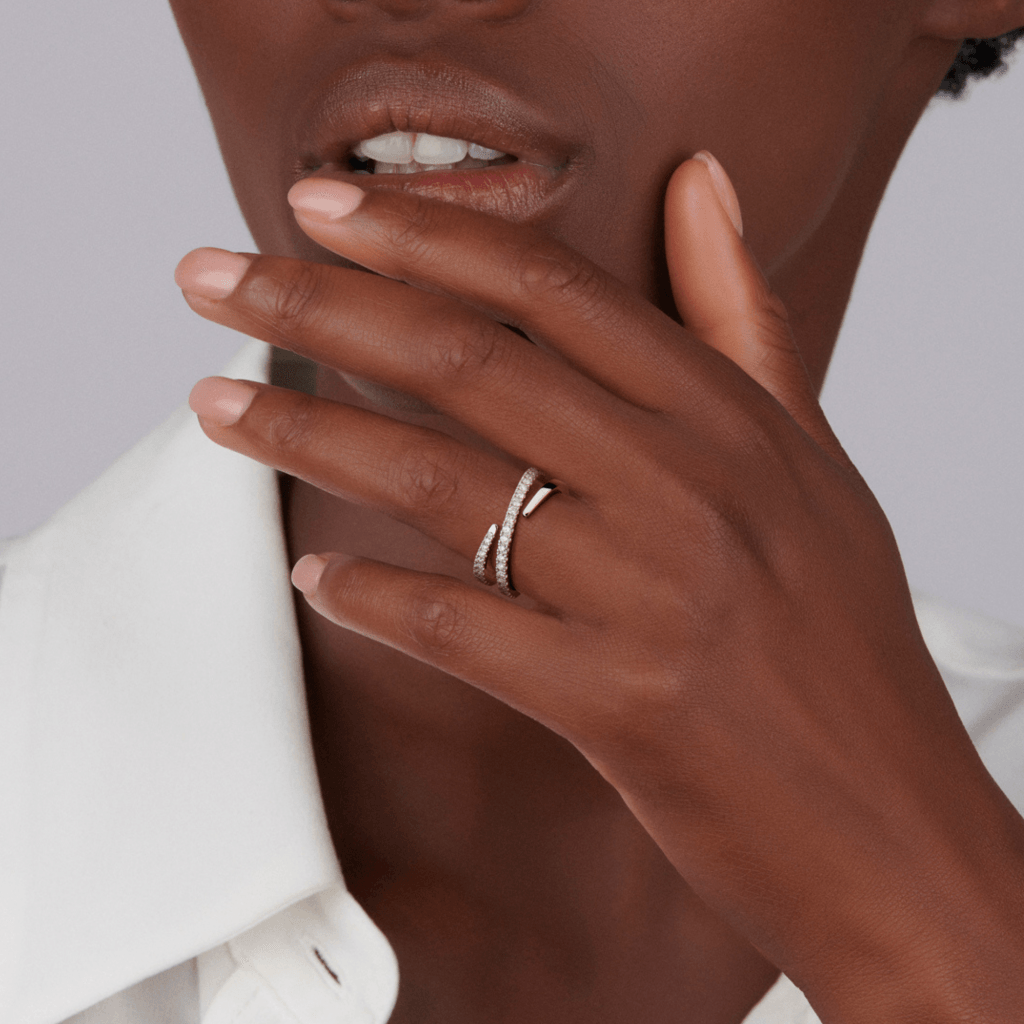 Schaap en Citroen Diamonds ring witgoud met diamant - #2 Schaap en Citroen Diamonds ring witgoud met diamant - #2