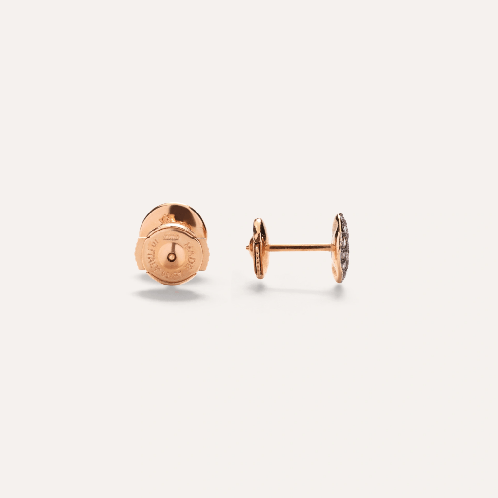 Pomellato Sabbia oorsieraad roodgoud met diamant - POB2042 O7000 DBR00 - #3 Pomellato Sabbia oorsieraad roodgoud met diamant - POB2042 O7000 DBR00 - #3