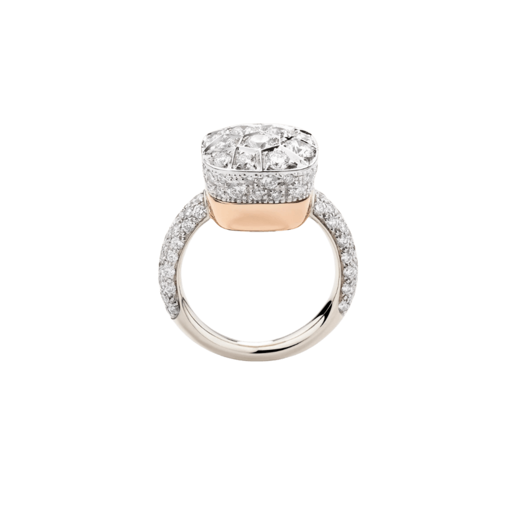 Pomellato Nudo Solitaire ring roodgoud met diamant - PAB7041 O6000 DB000 - #3 Pomellato Nudo Solitaire ring roodgoud met diamant - PAB7041 O6000 DB000 - #3