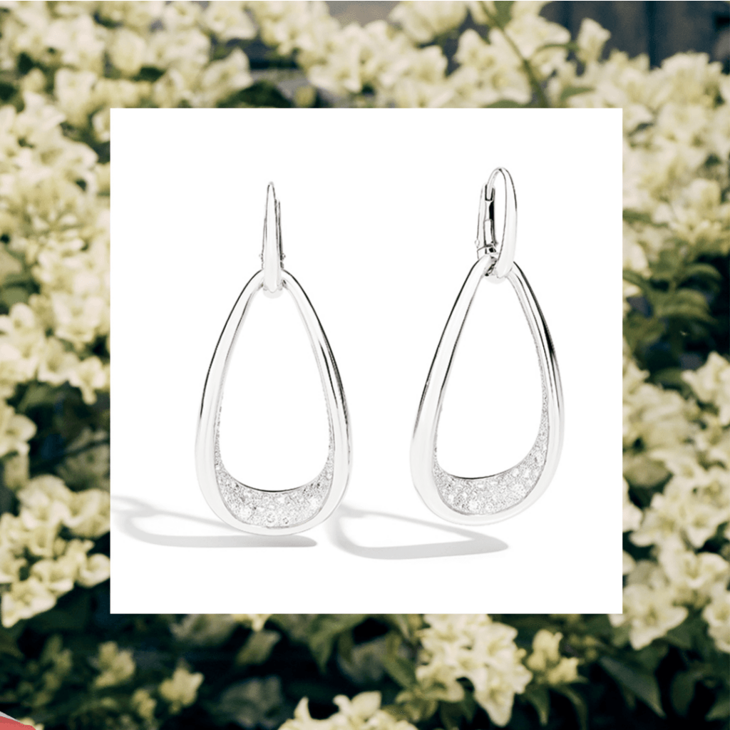 Pomellato Fantina oorsieraad witgoud met diamant - POC0091 O2WHR DB000 - #2 Pomellato Fantina oorsieraad witgoud met diamant - POC0091 O2WHR DB000 - #2