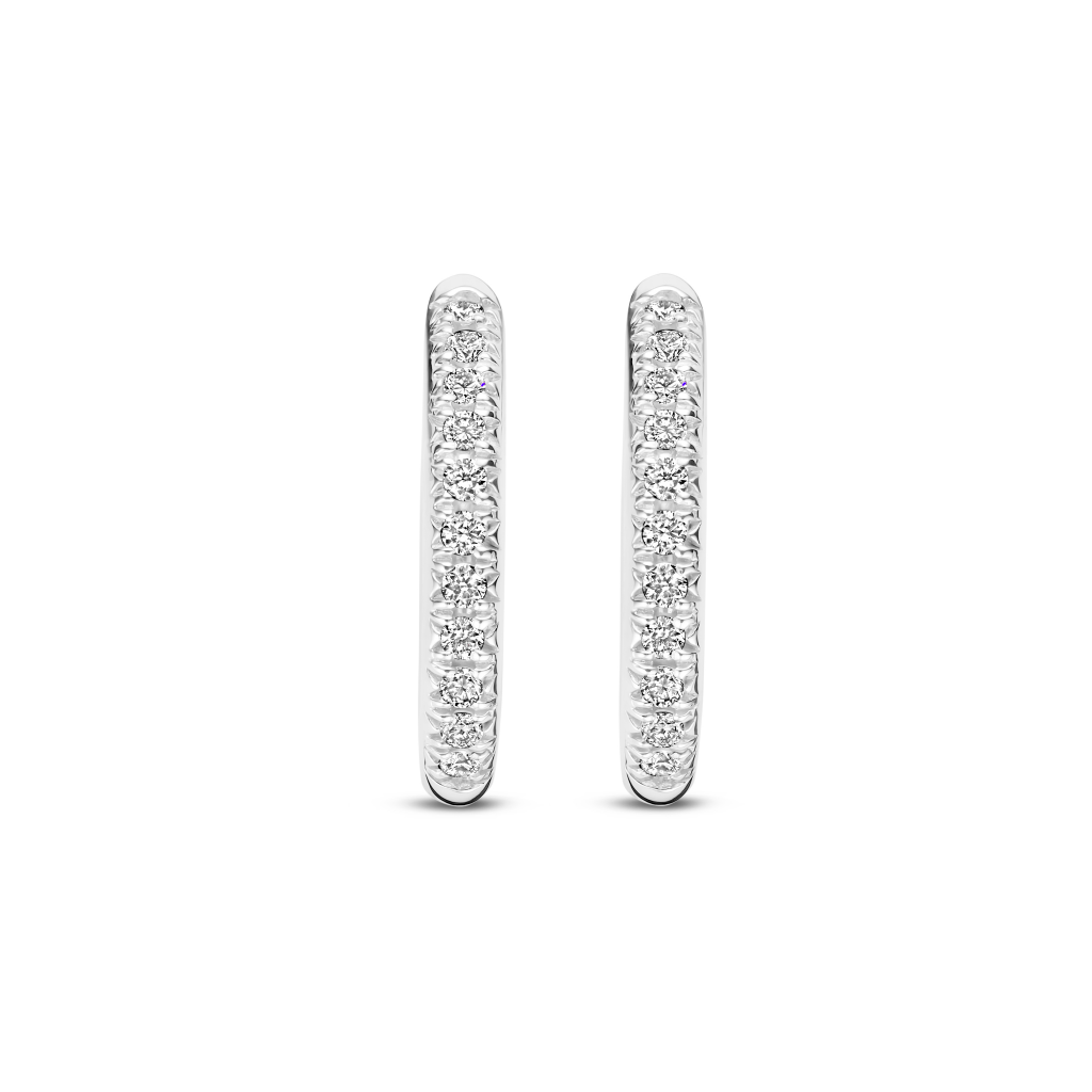 Schaap en Citroen Diamonds oorsieraad witgoud met diamant - #4 Schaap en Citroen Diamonds oorsieraad witgoud met diamant - #4