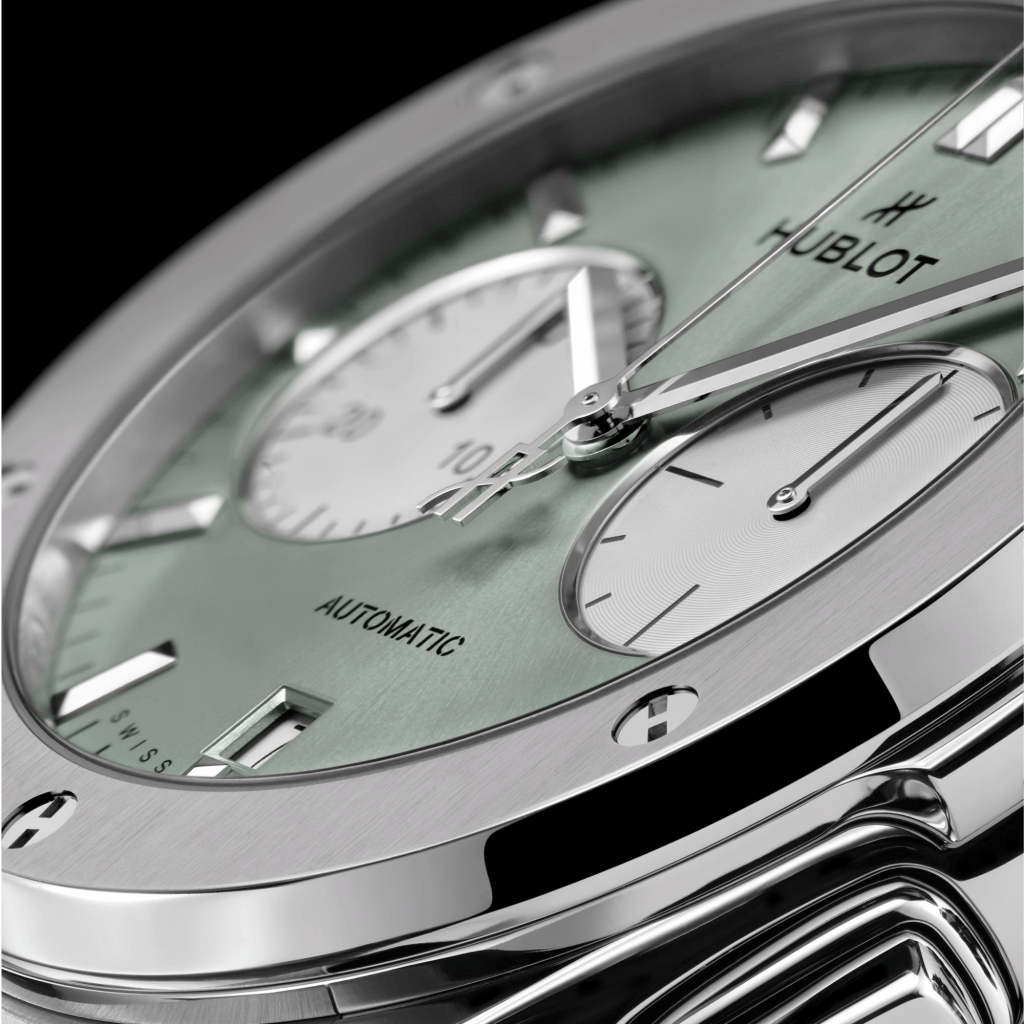 Hublot Classic Fusion Chronograph Titanium Sage Green 45mm - 521.NX.891G.NR - #2 Hublot Classic Fusion Chronograph Titanium Sage Green 45mm - 521.NX.891G.NR - #2