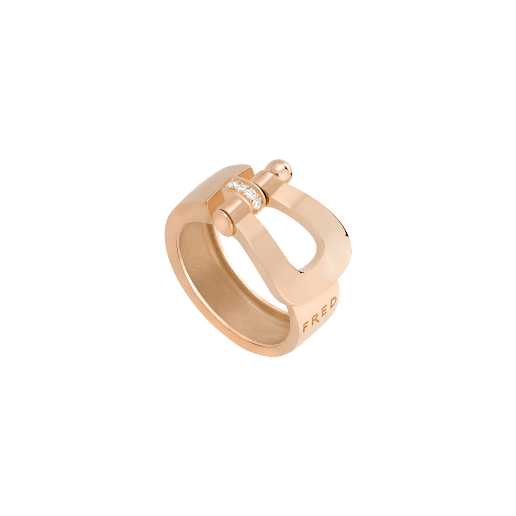Fred Force 10 ring roodgoud met diamant - 4B0357-000 - #1 Fred Force 10 ring roodgoud met diamant - 4B0357-000 - #1