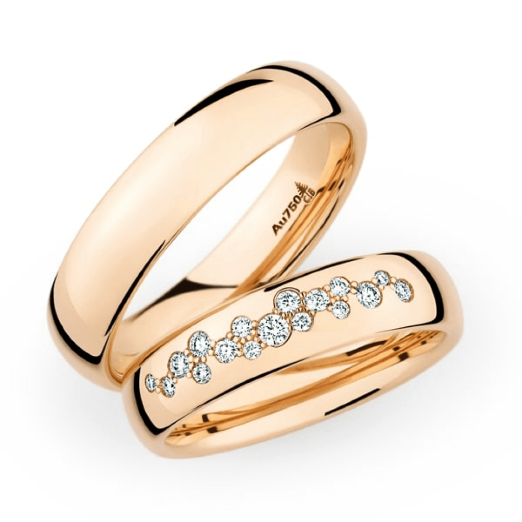 Trouwring Classic Love Collection roodgoud - 246939 - #3 Trouwring Classic Love Collection roodgoud - 246939 - #3
