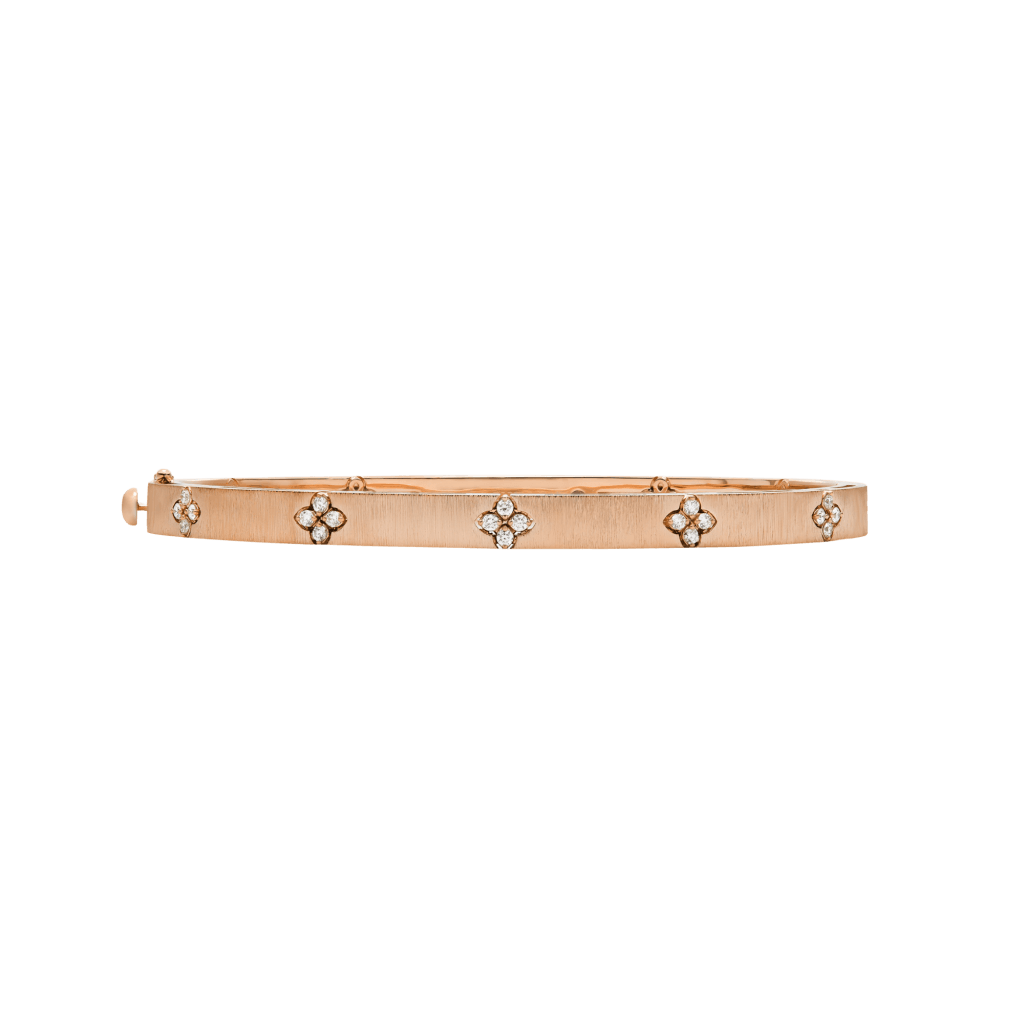Roberto Coin Love In Verona armband roodgoud met diamant - ADR888BA2014 - #1 Roberto Coin Love In Verona armband roodgoud met diamant - ADR888BA2014 - #1