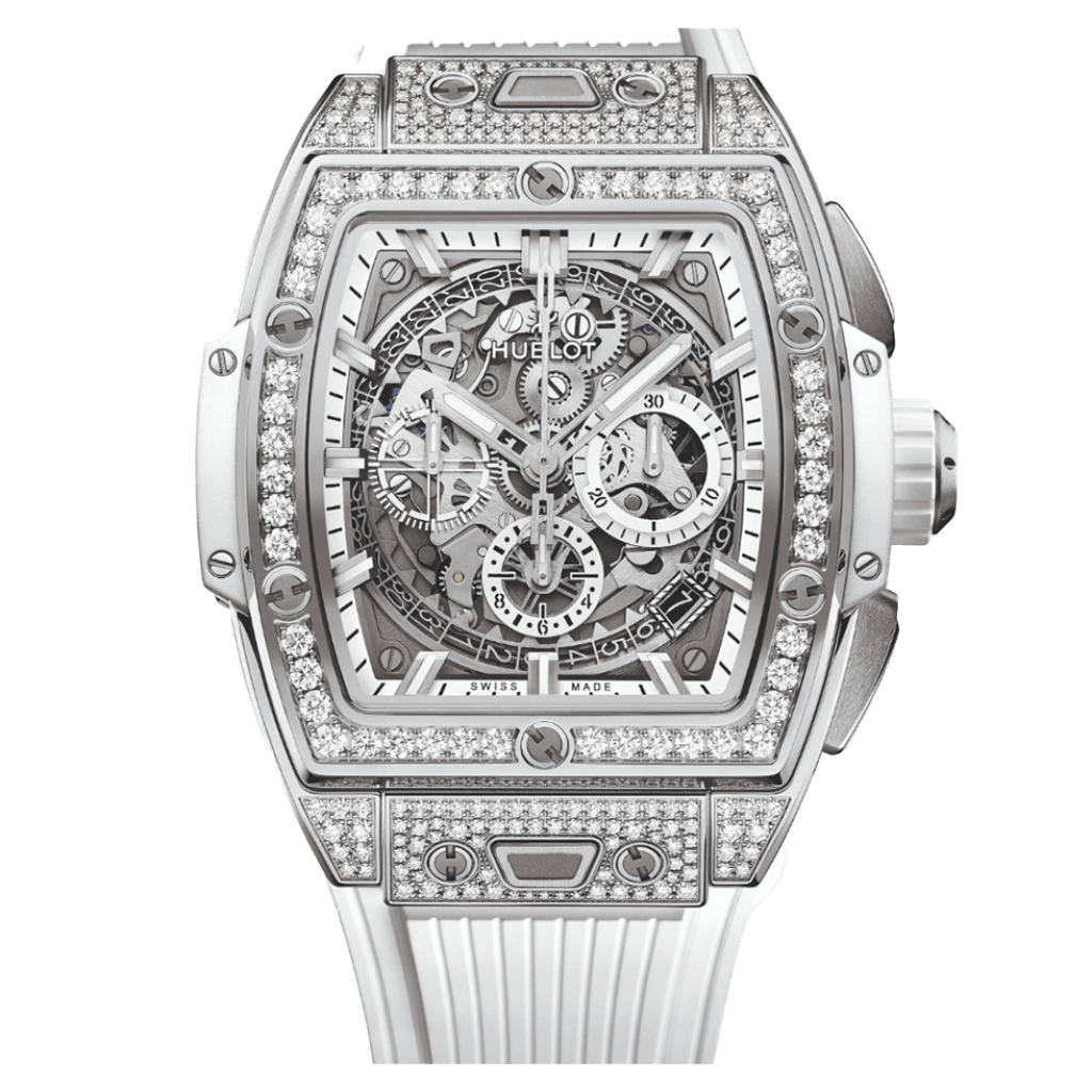 Hublot Spirit Of Big Bang Titanium White Pavé 42mm - 642.NE.2010.RW.1604 - #2 Hublot Spirit Of Big Bang Titanium White Pavé 42mm - 642.NE.2010.RW.1604 - #2