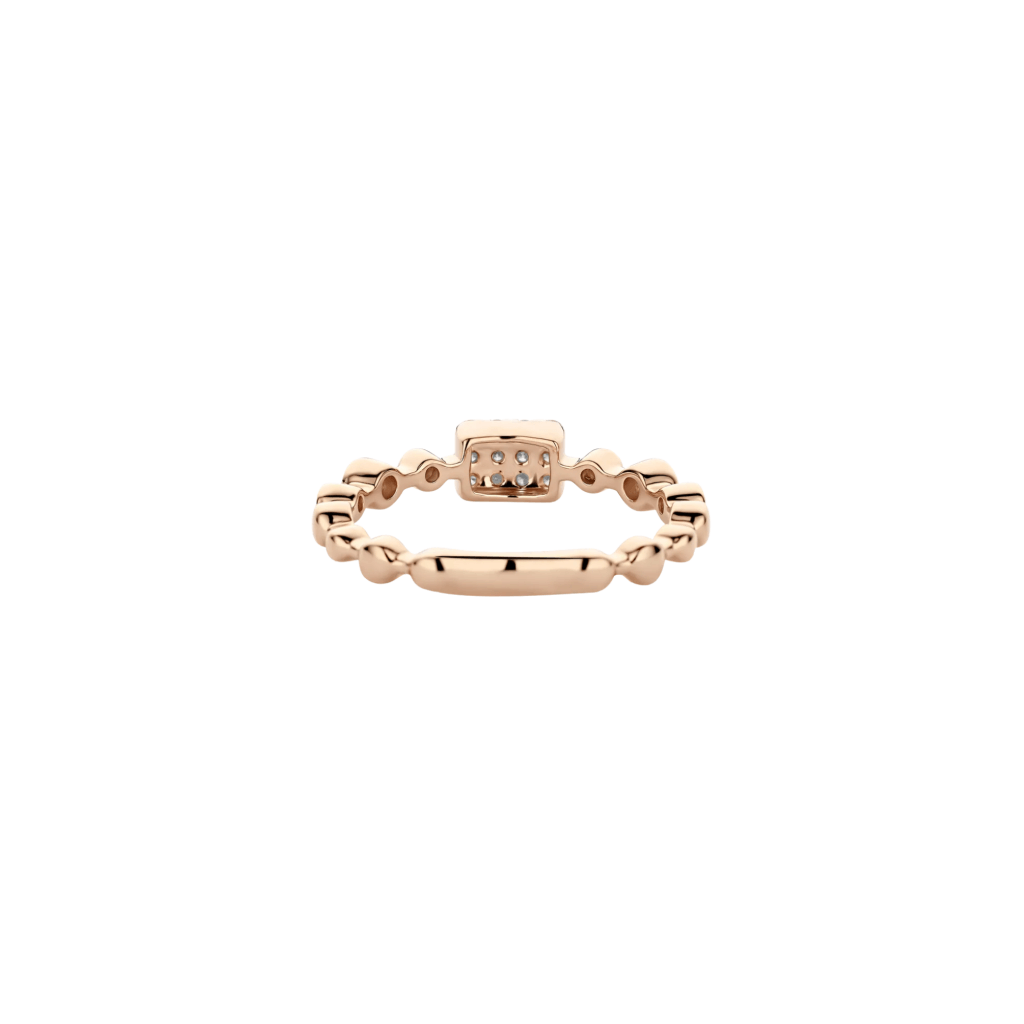 Tirisi Jewelry Venice Exclusive ring roodgoud met diamant - TR9805D(2P) - #4 Tirisi Jewelry Venice Exclusive ring roodgoud met diamant - TR9805D(2P) - #4