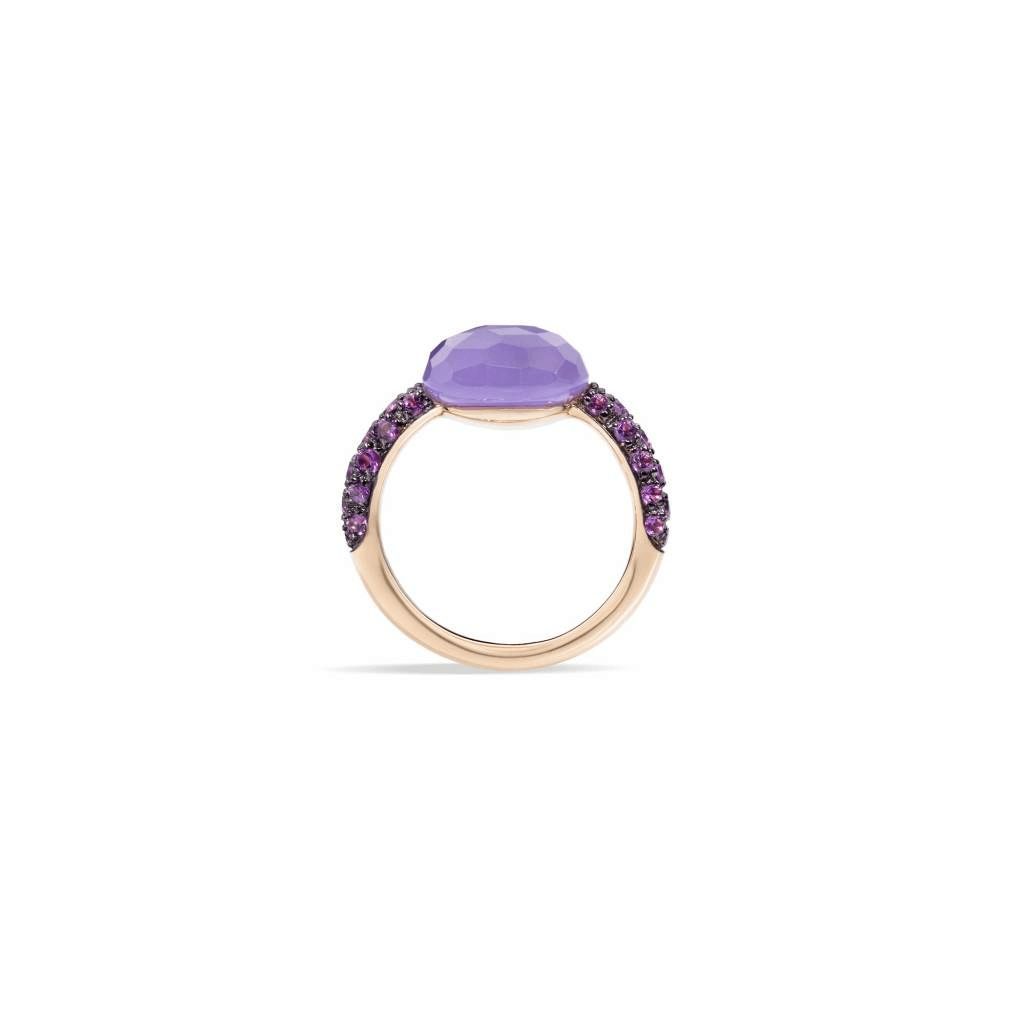 Pomellato Capri ring roodgoud met kwarts - A.B104O7OIGL - #2 Pomellato Capri ring roodgoud met kwarts - A.B104O7OIGL - #2