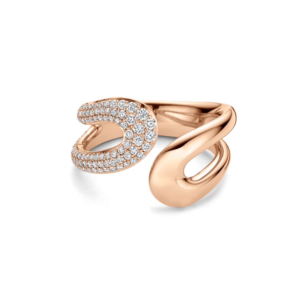 Schaap en Citroen Diamonds ring roodgoud met diamant - #3 Schaap en Citroen Diamonds ring roodgoud met diamant - #3