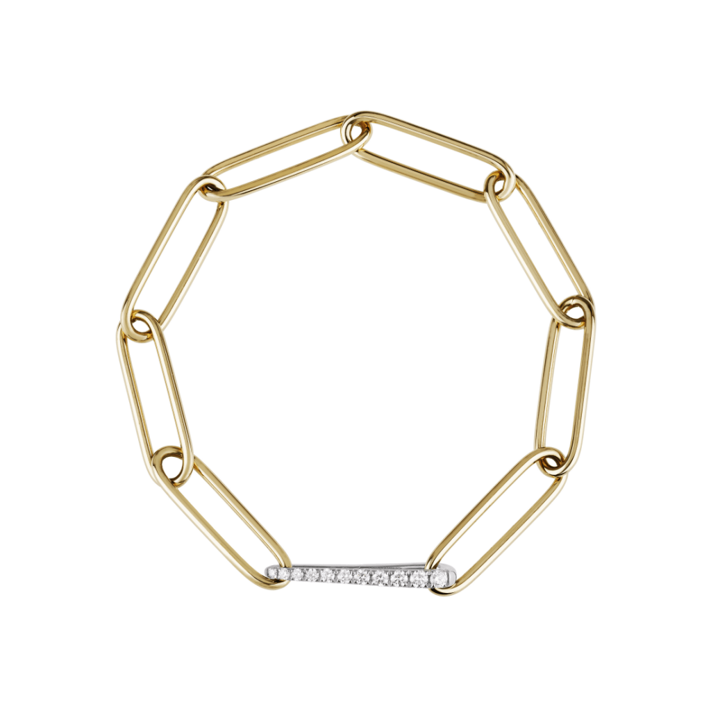 Chantecler Accessories armband geelgoud met diamant - 40761 - #1 Chantecler Accessories armband geelgoud met diamant - 40761 - #1