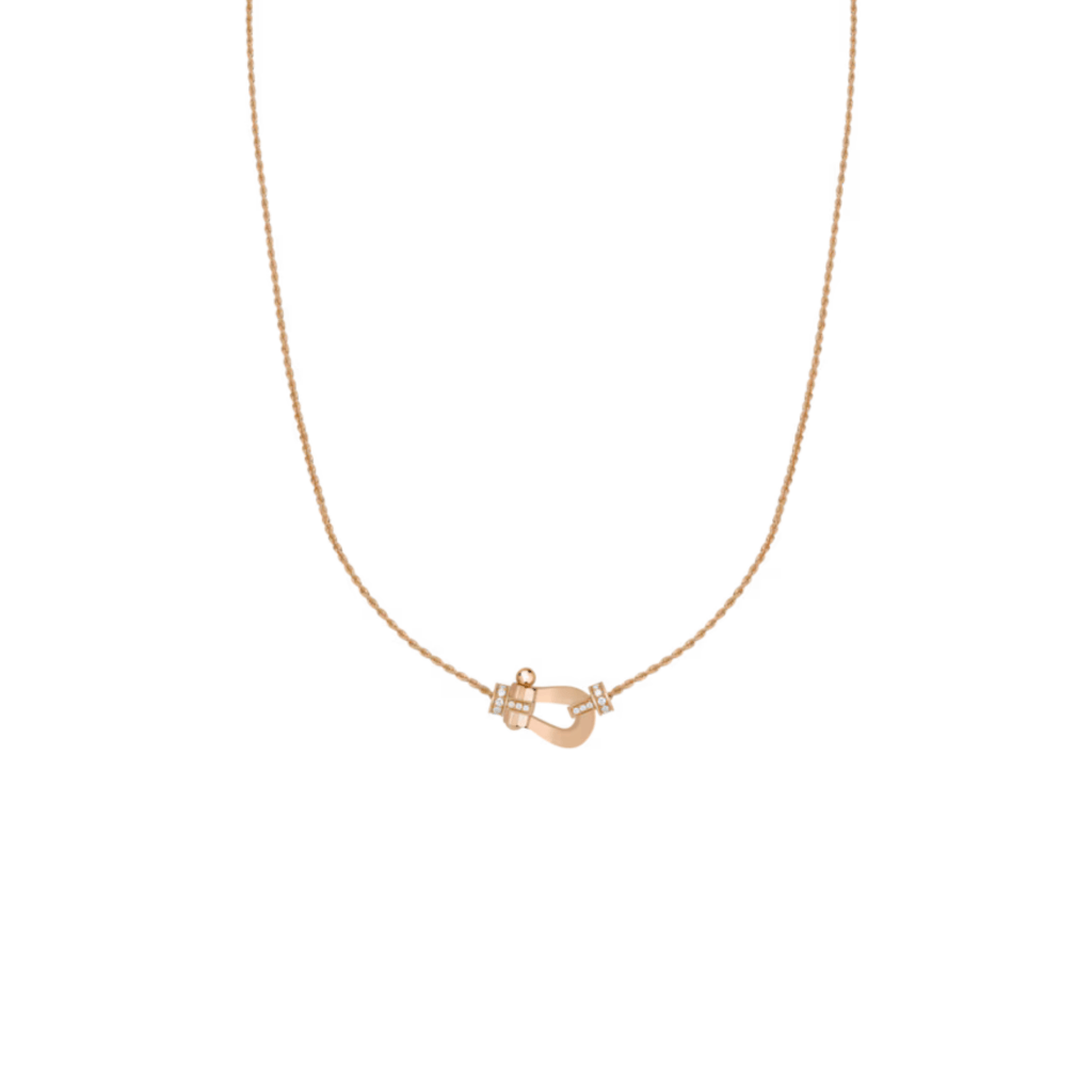 Fred Force 10 collier roodgoud met diamant - 7B0237-000 - #1 Fred Force 10 collier roodgoud met diamant - 7B0237-000 - #1