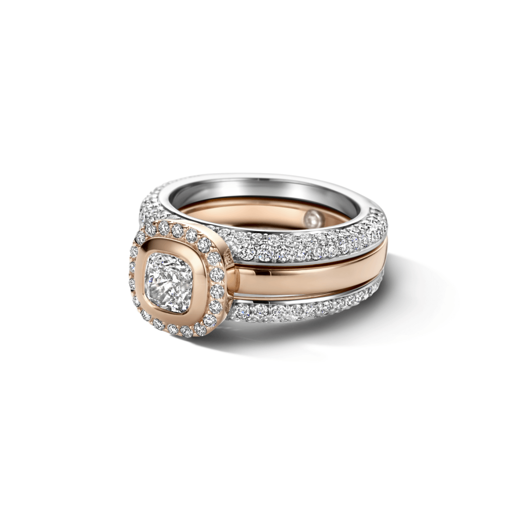 Schaap en Citroen Diamonds ring witgoud met diamant - #9 Schaap en Citroen Diamonds ring witgoud met diamant - #9