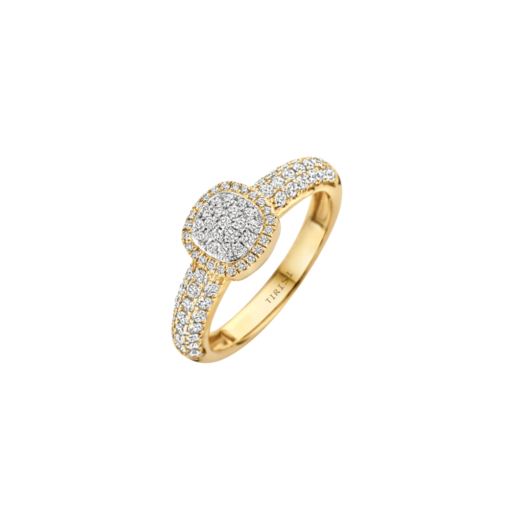 Tirisi Jewelry Milano Sweeties ring geelgoud - TR9798D(2T) - #1 Tirisi Jewelry Milano Sweeties ring geelgoud - TR9798D(2T) - #1
