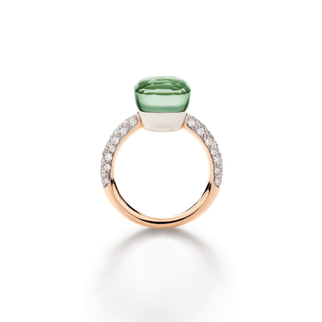 Pomellato Nudo ring roodgoud met diamant - PAC0040 O6WHR BPAAV - #3 Pomellato Nudo ring roodgoud met diamant - PAC0040 O6WHR BPAAV - #3