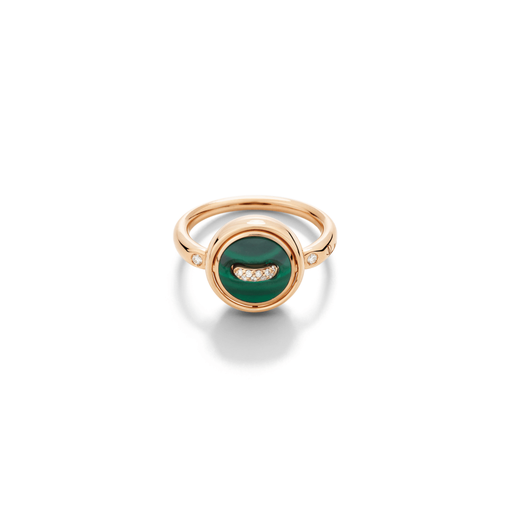 Pomellato Pom Pom Dot ring roodgoud met diamant - PAC5030 O7000 BMPMY - #3 Pomellato Pom Pom Dot ring roodgoud met diamant - PAC5030 O7000 BMPMY - #3