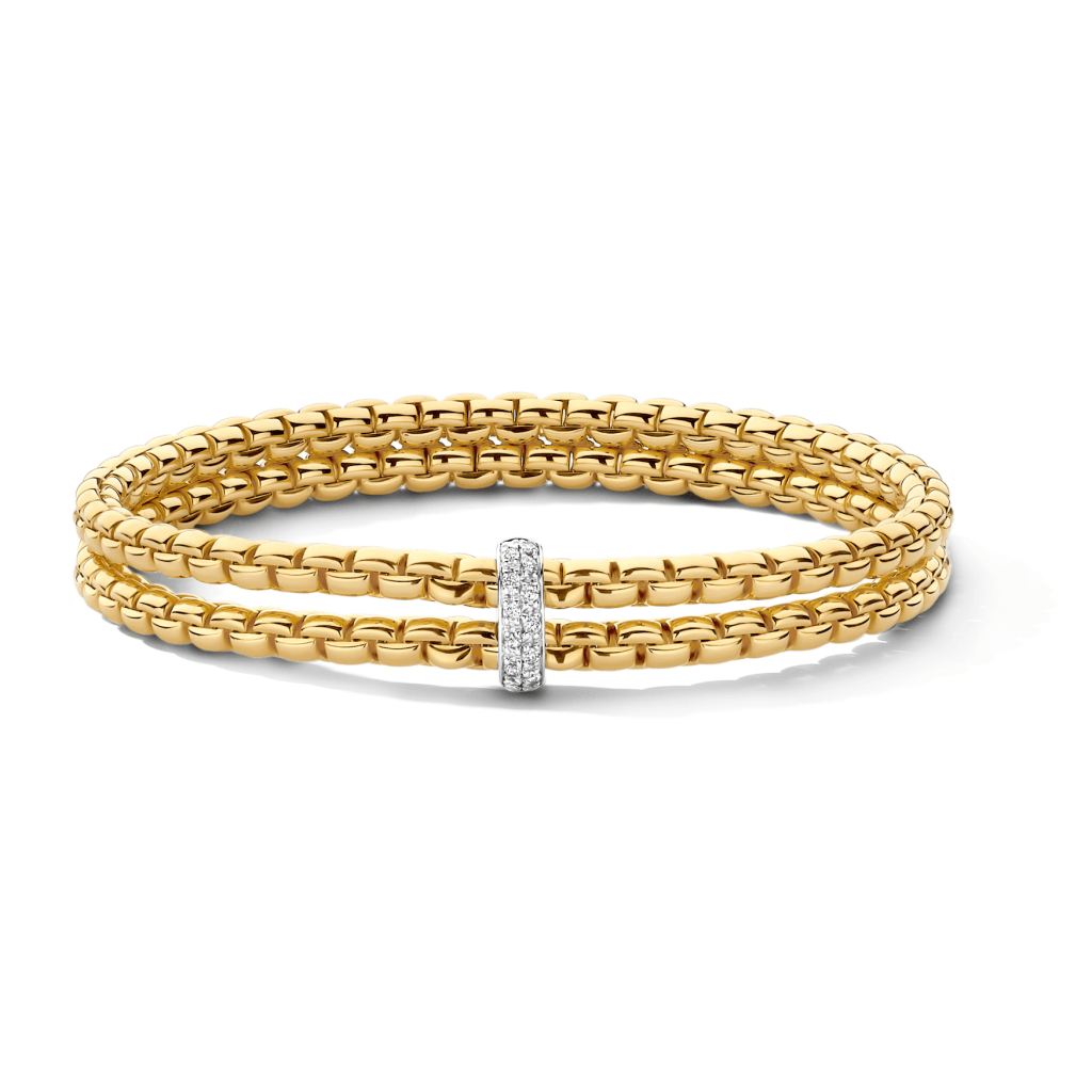 FOPE Eka armband geelgoud met diamant - 75501BX_BB_G_XBX_00M - #3 FOPE Eka armband geelgoud met diamant - 75501BX_BB_G_XBX_00M - #3