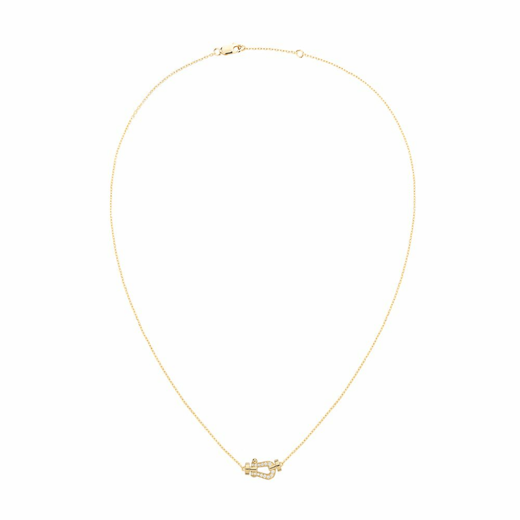 Fred Force 10 collier geelgoud met diamant - 7B0279-000 - #2 Fred Force 10 collier geelgoud met diamant - 7B0279-000 - #2