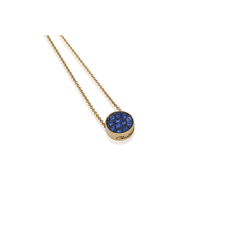 Chantecler Paillettes collier roodgoud met saffier - 42315 - #6 Chantecler Paillettes collier roodgoud met saffier - 42315 - #6