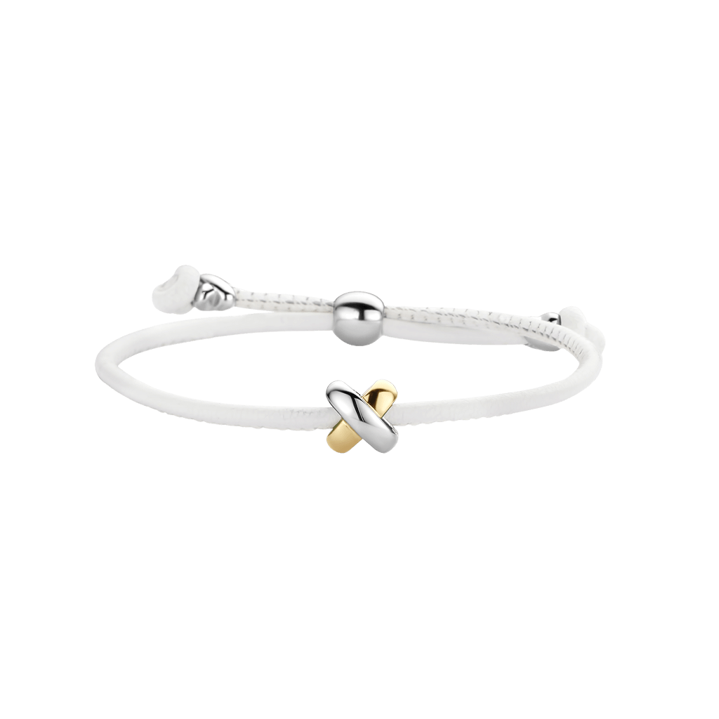 Tirisi Moda Kisses armband geelgoud - TM2130WH(2T) - #2 Tirisi Moda Kisses armband geelgoud - TM2130WH(2T) - #2