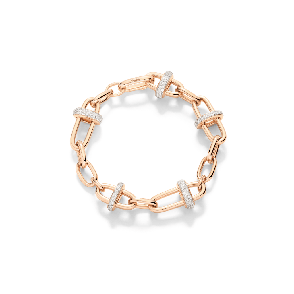 Pomellato Iconica armband roodgoud met diamant - PBC4060 O7WHR DB000 - #2 Pomellato Iconica armband roodgoud met diamant - PBC4060 O7WHR DB000 - #2
