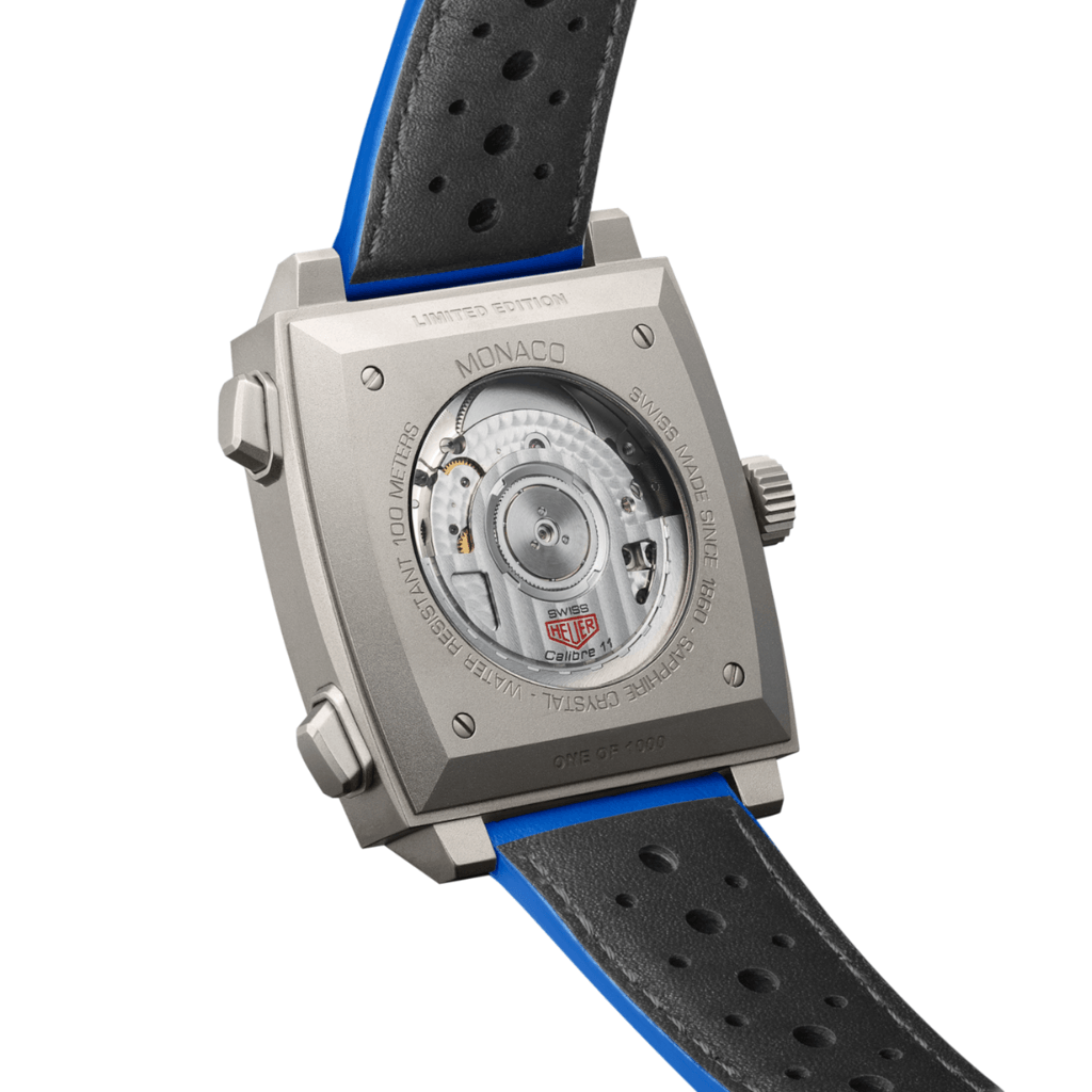 TAG Heuer Monaco Chronograph French Racing Blue 39mm - CAW218C.FC6548 - #4 TAG Heuer Monaco Chronograph French Racing Blue 39mm - CAW218C.FC6548 - #4