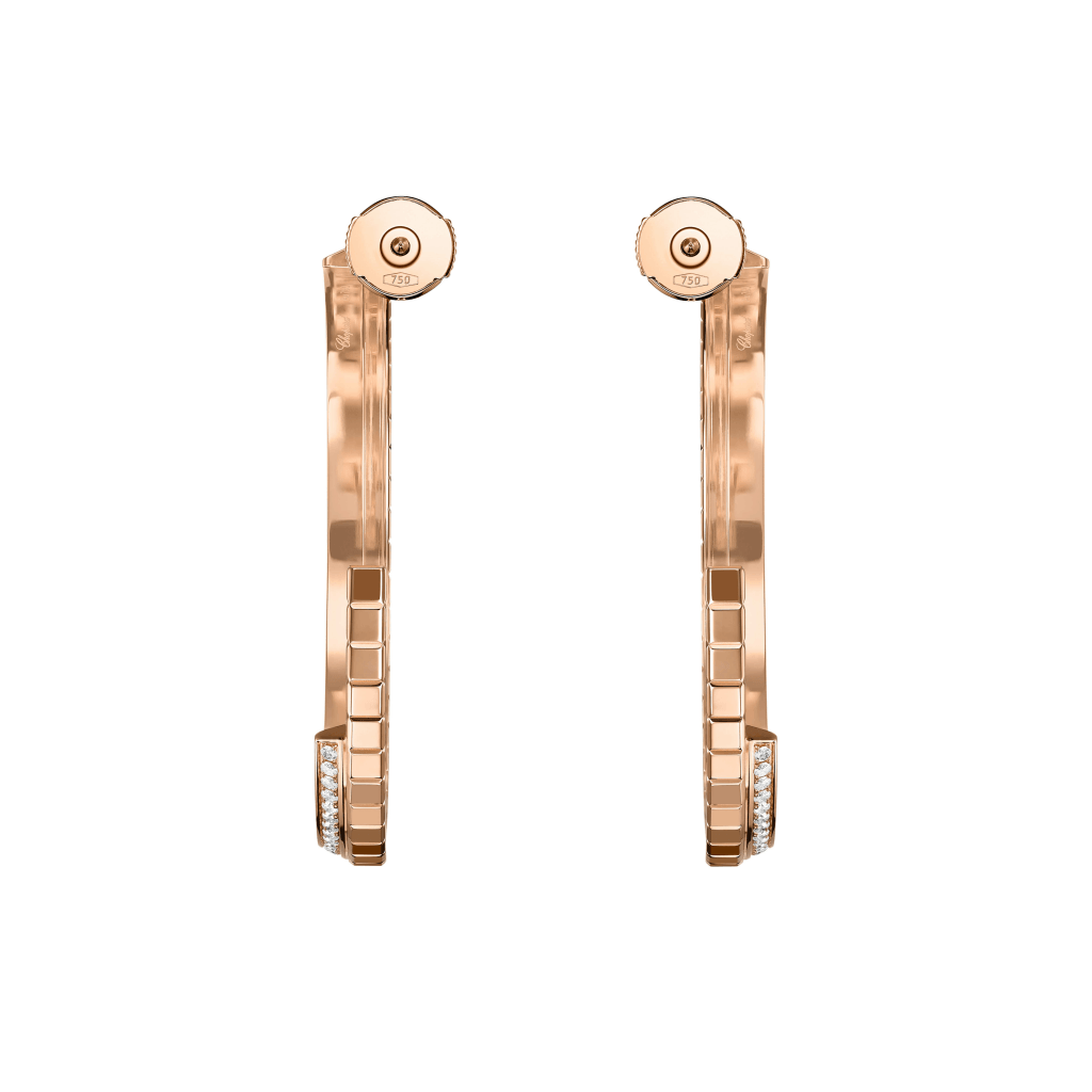 Chopard Ice Cube Mini oorsieraad roodgoud met diamant - 837008-5002 - #4 Chopard Ice Cube Mini oorsieraad roodgoud met diamant - 837008-5002 - #4
