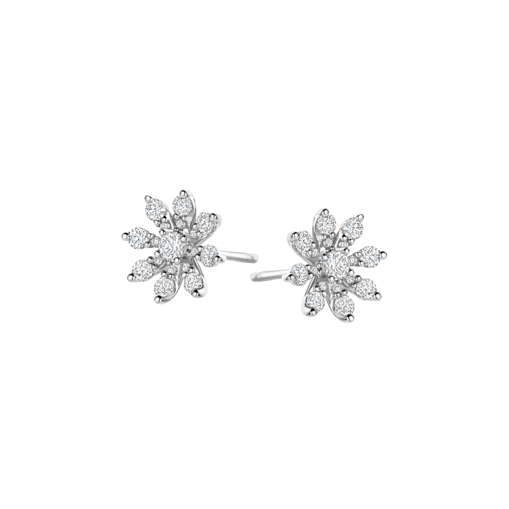 Schaap en Citroen Diamonds oorsieraad witgoud met diamant - #1 Schaap en Citroen Diamonds oorsieraad witgoud met diamant - #1