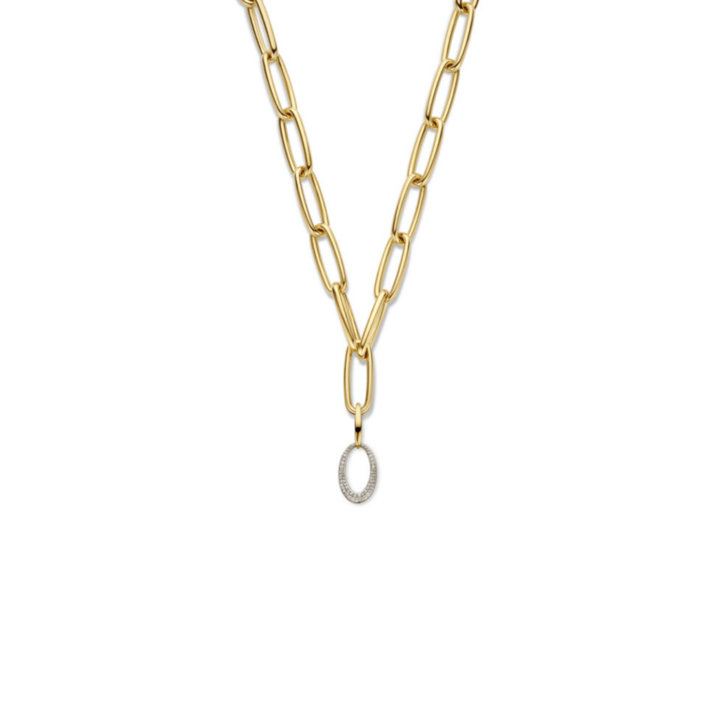 Schaap en Citroen Essentials collier geelgoud - #2 Schaap en Citroen Essentials collier geelgoud - #2