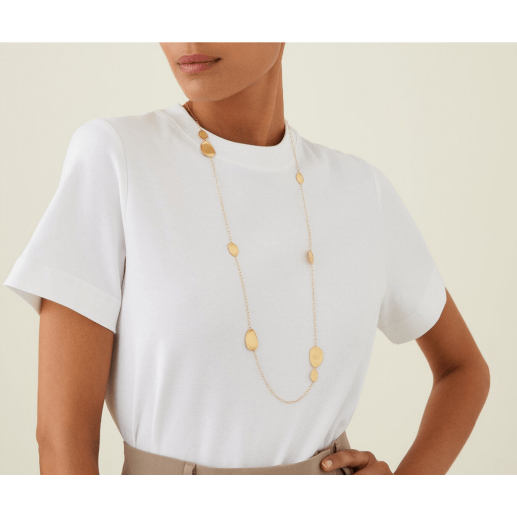 Marco Bicego Lunaria collier geelgoud - CB1790 - #6 Marco Bicego Lunaria collier geelgoud - CB1790 - #6