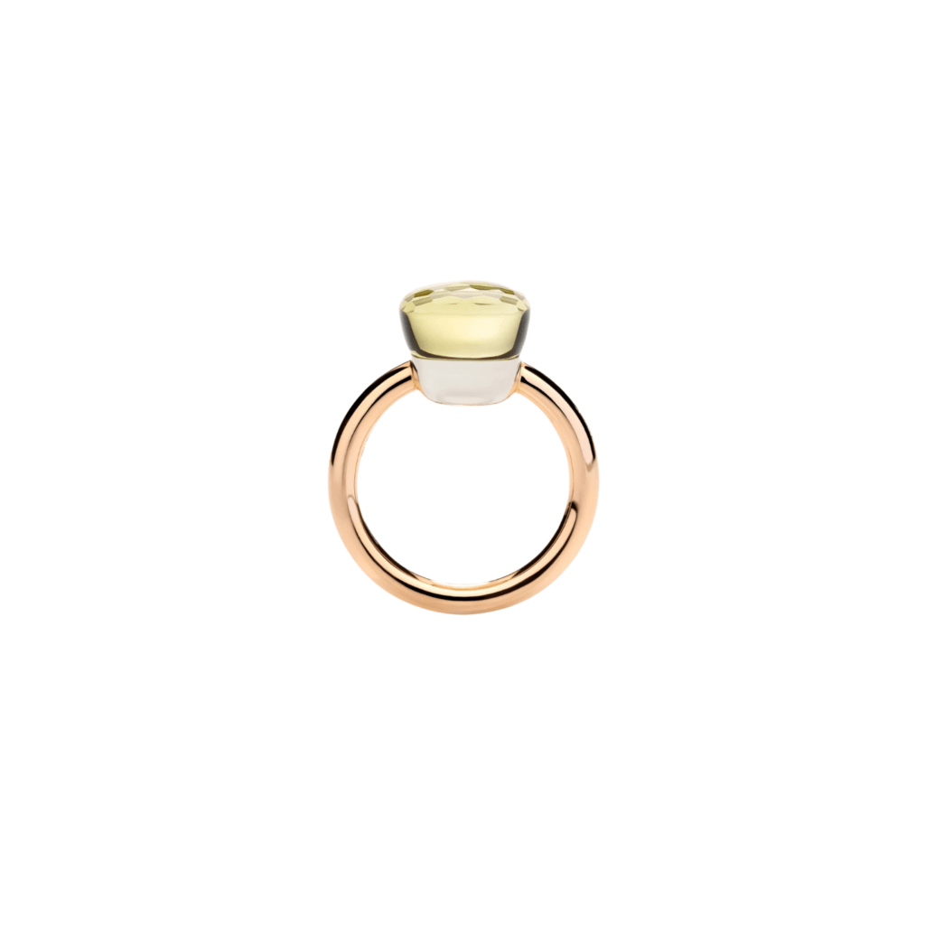 Pomellato Nudo ring roodgoud met kwarts - PAA1100 O6000 000QL - #3 Pomellato Nudo ring roodgoud met kwarts - PAA1100 O6000 000QL - #3