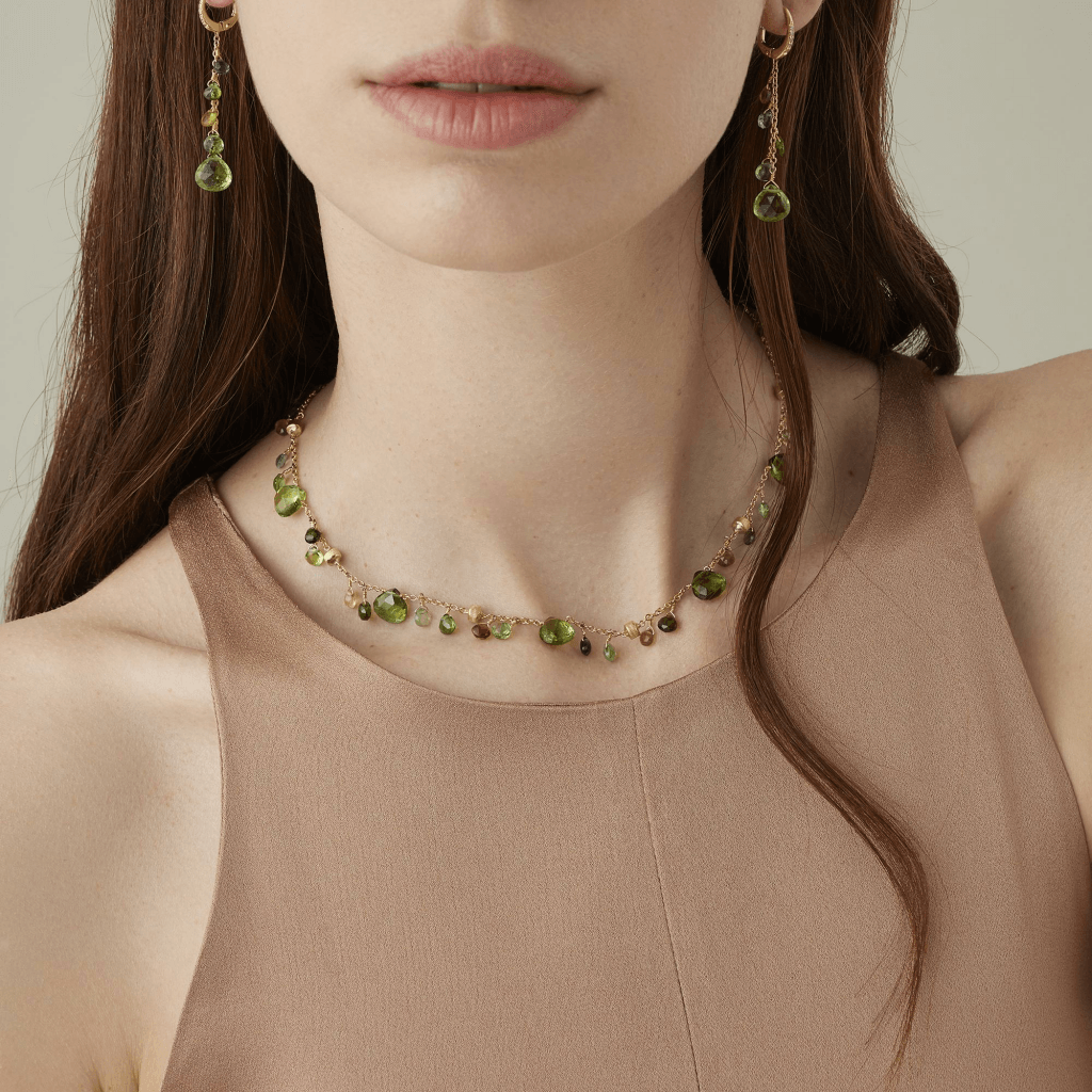 Marco Bicego Paradise oorsieraad geelgoud met diamant - OB1743-MB-TV01 - #5 Marco Bicego Paradise oorsieraad geelgoud met diamant - OB1743-MB-TV01 - #5