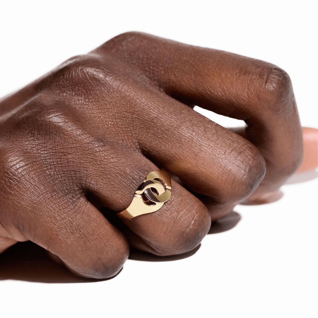 dinh van Menottes Dinh Van ring geelgoud - 267501 - #4 dinh van Menottes Dinh Van ring geelgoud - 267501 - #4