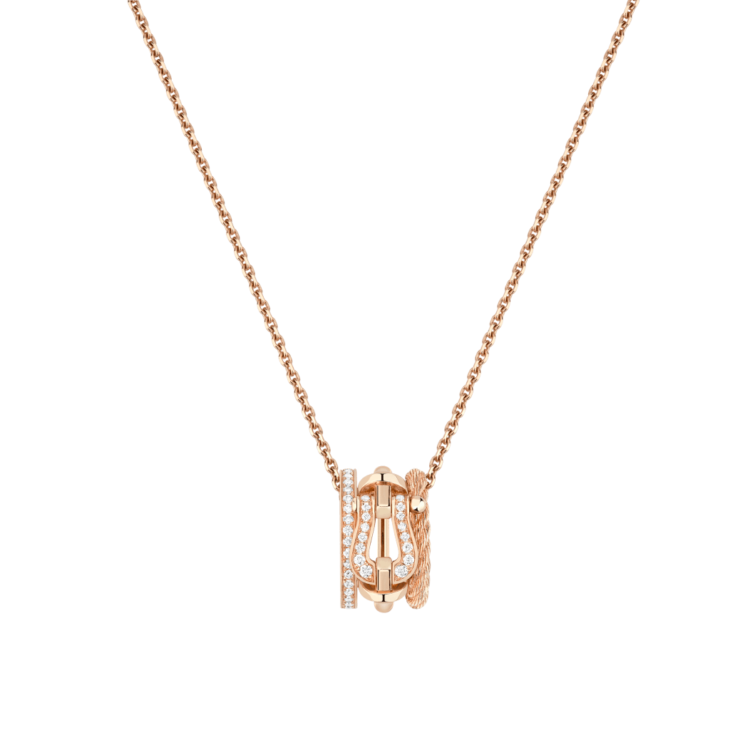 Fred Force 10 Rise collier roodgoud met diamant - 3B0312-000 - #3 Fred Force 10 Rise collier roodgoud met diamant - 3B0312-000 - #3