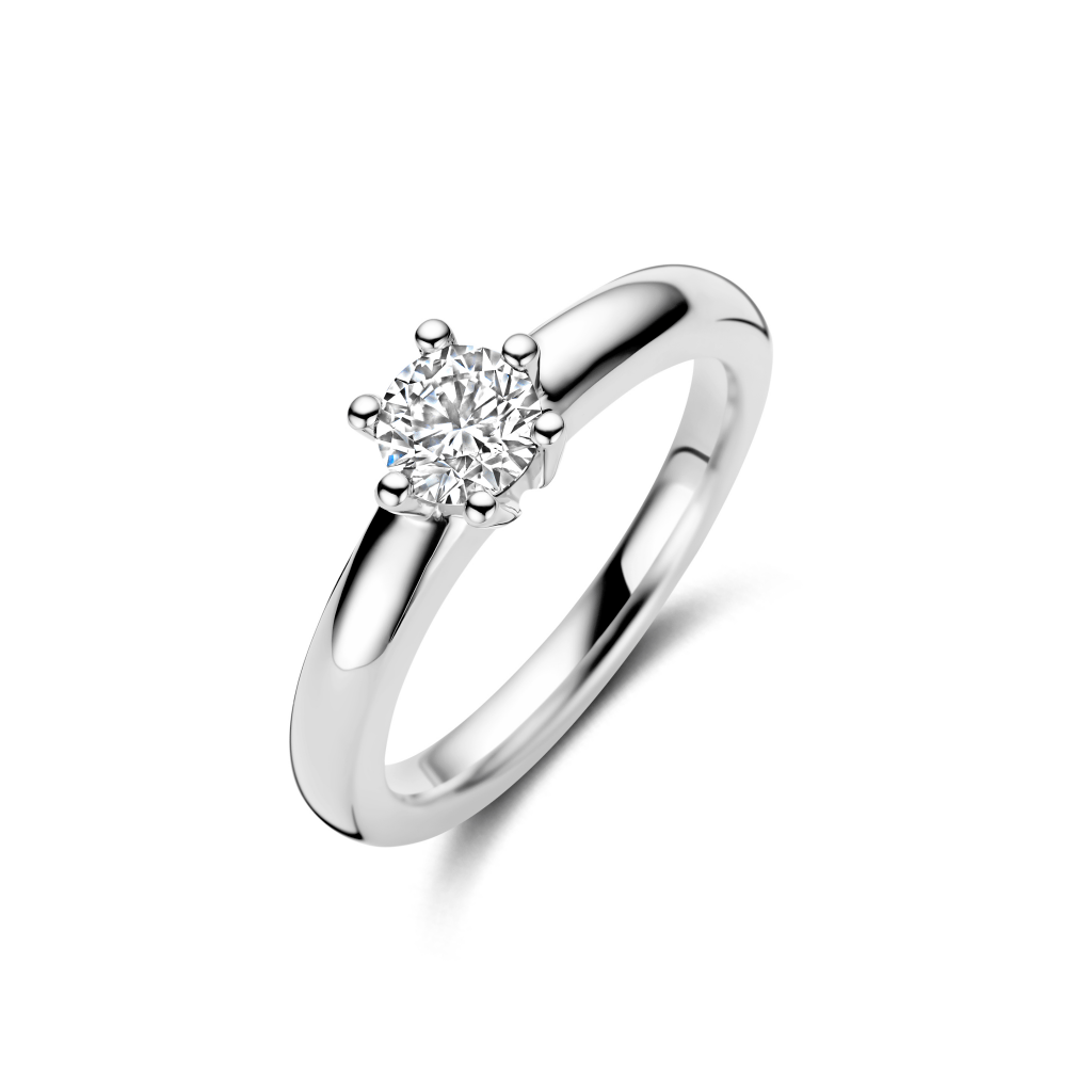 Schaap en Citroen Diamonds ring witgoud met diamant - #2 Schaap en Citroen Diamonds ring witgoud met diamant - #2