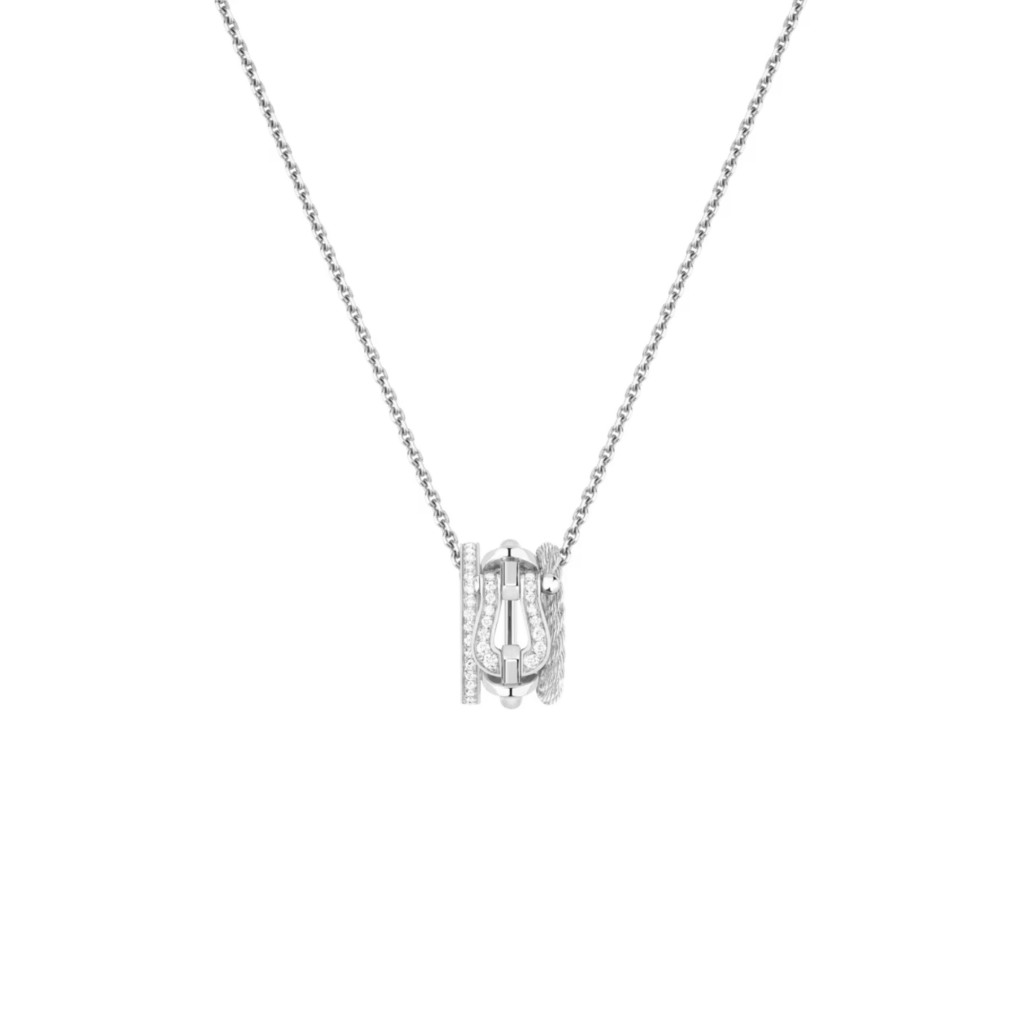 Fred Force 10 Rise collier witgoud met diamant - 3B0313-000 - #1 Fred Force 10 Rise collier witgoud met diamant - 3B0313-000 - #1